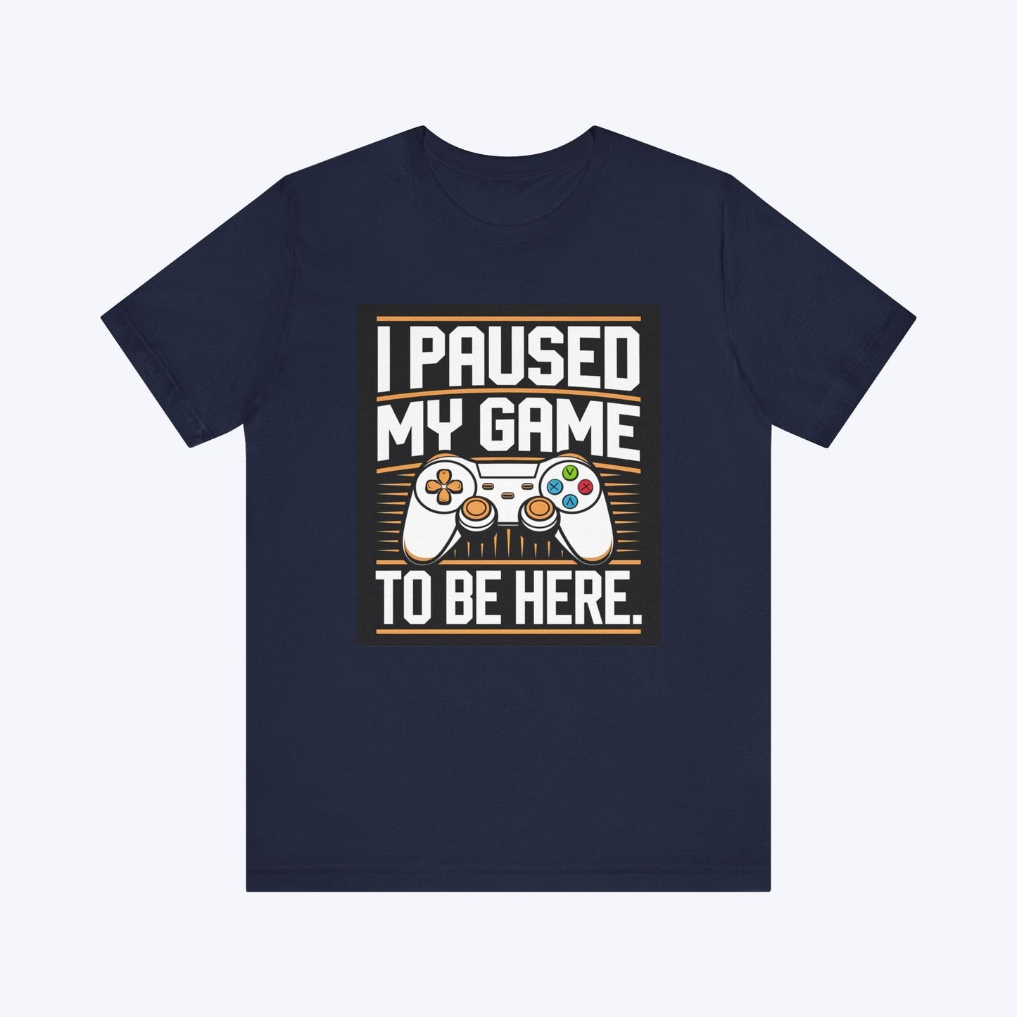 T-Shirt Navy / S Game Progress on Hold T-shirt