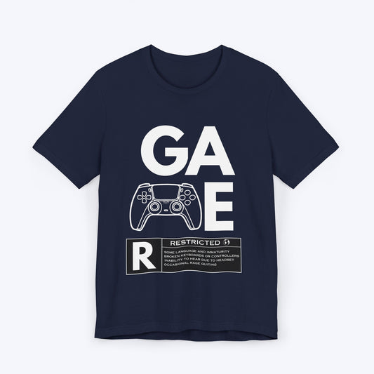 T-Shirt Navy / S Gamer Restricted T-shirt