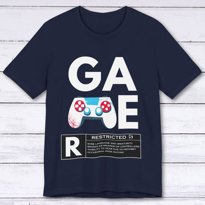 T-Shirt Navy / S Gamer Restricted T-shirt