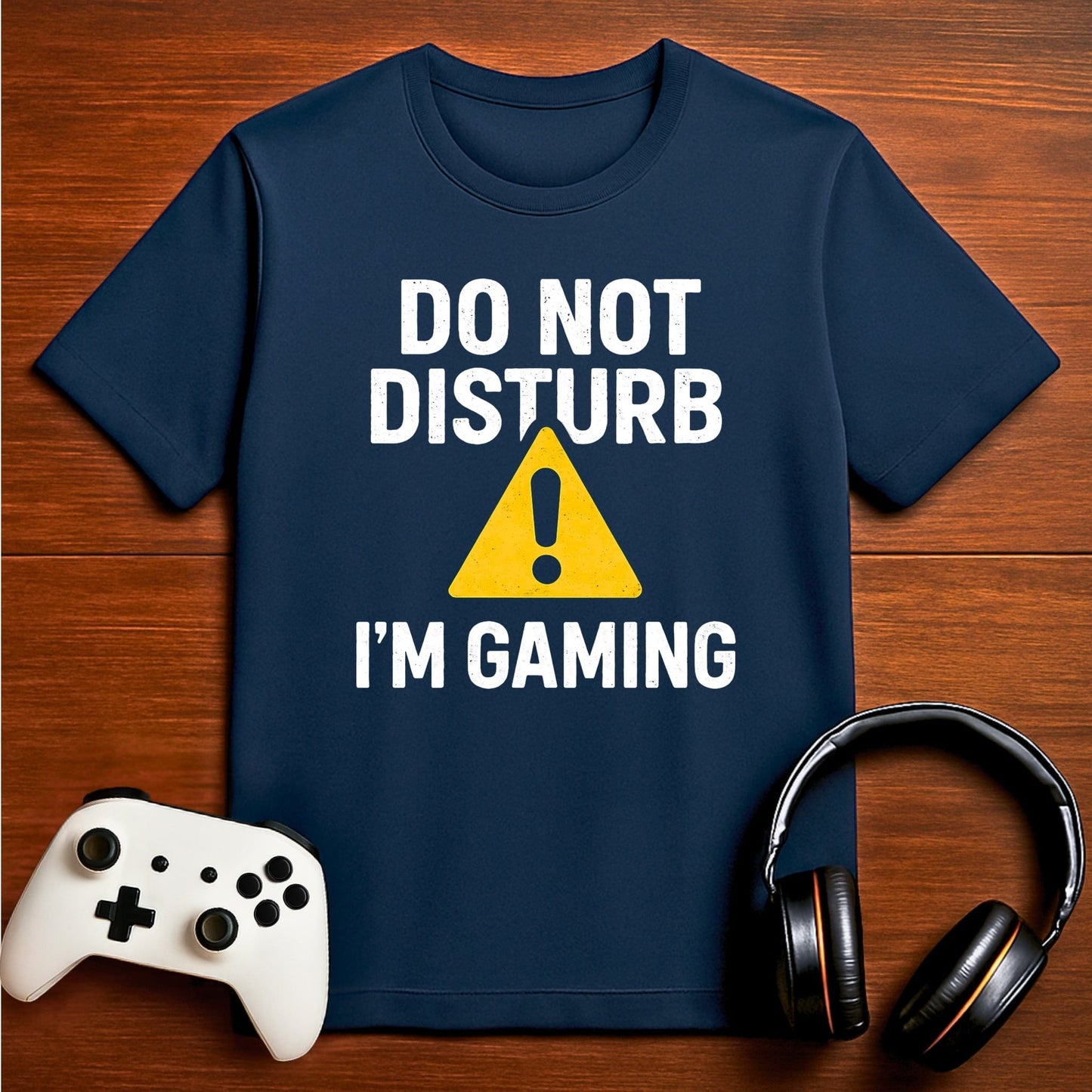 T-Shirt Navy / S Gamer Zone: Do Not Disturb T-shirt
