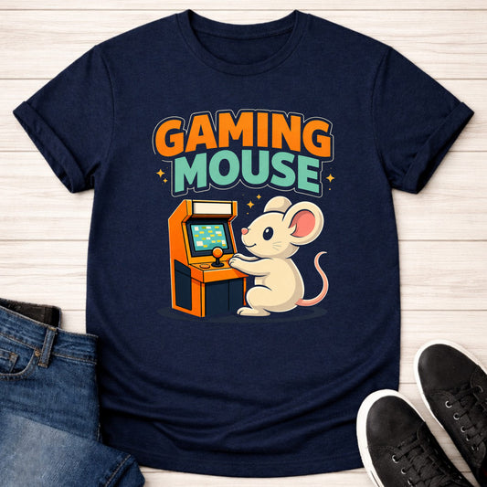T-Shirt Navy / S Gaming Mouse T-shirt