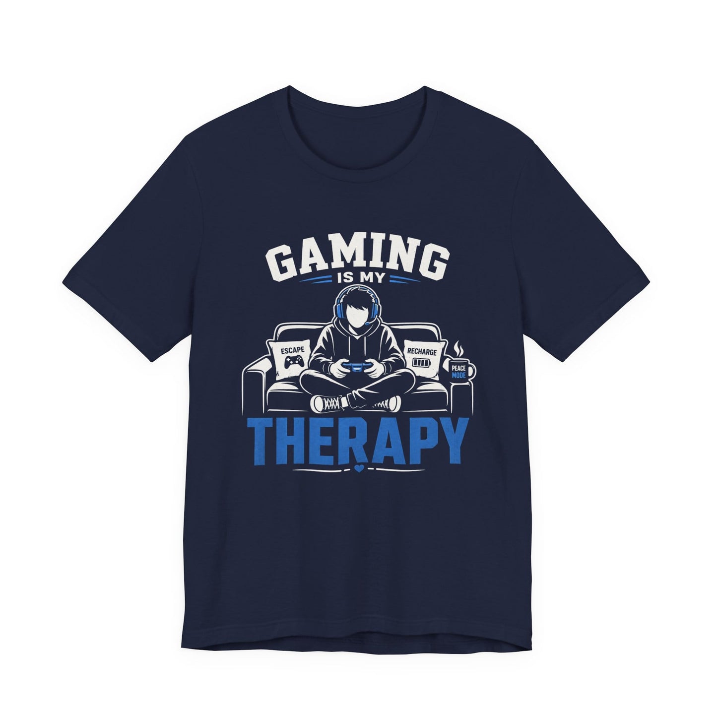 T-Shirt Navy / S Gaming Therapy T-shirt