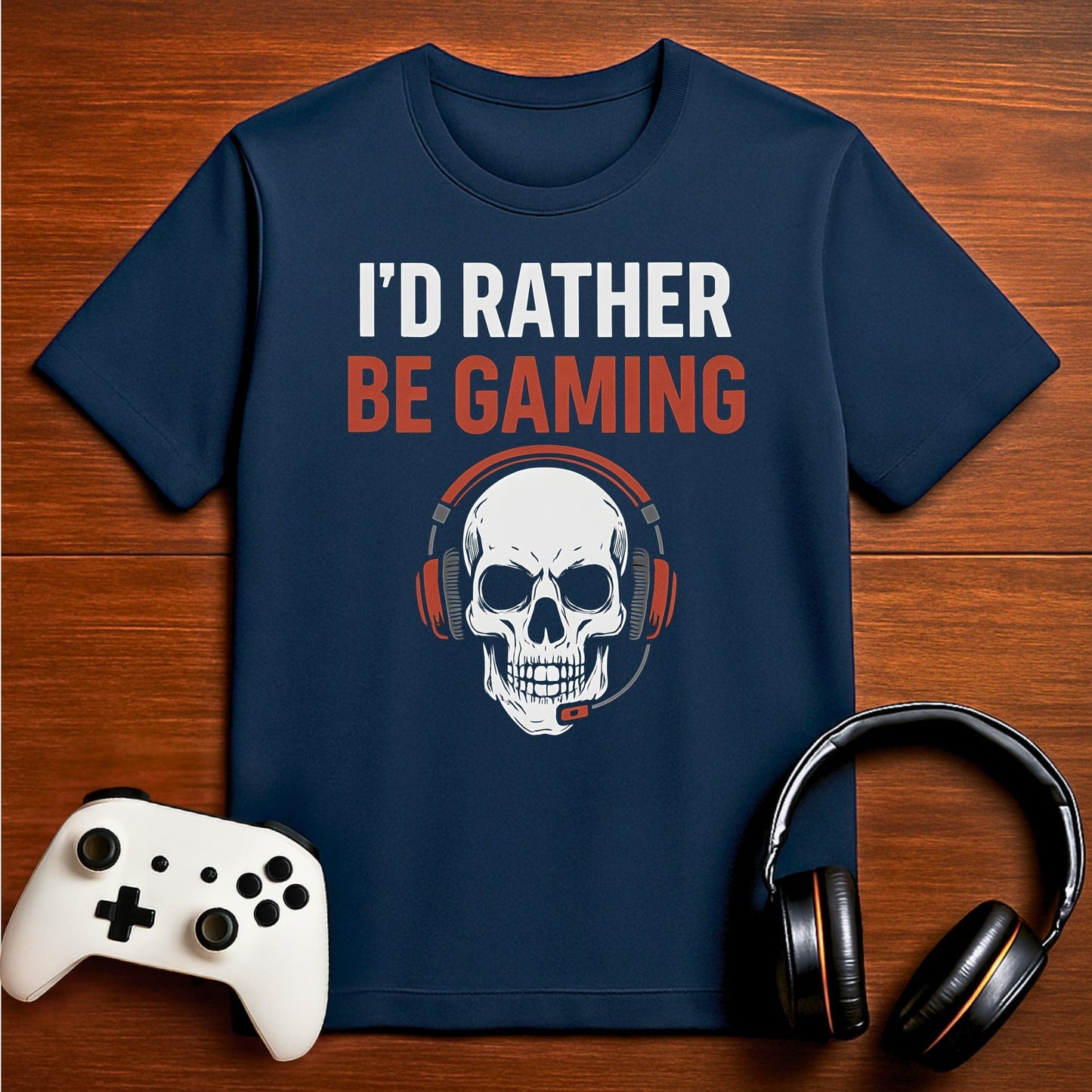 T-Shirt Navy / S Gaming Till I’m Dead T-shirt