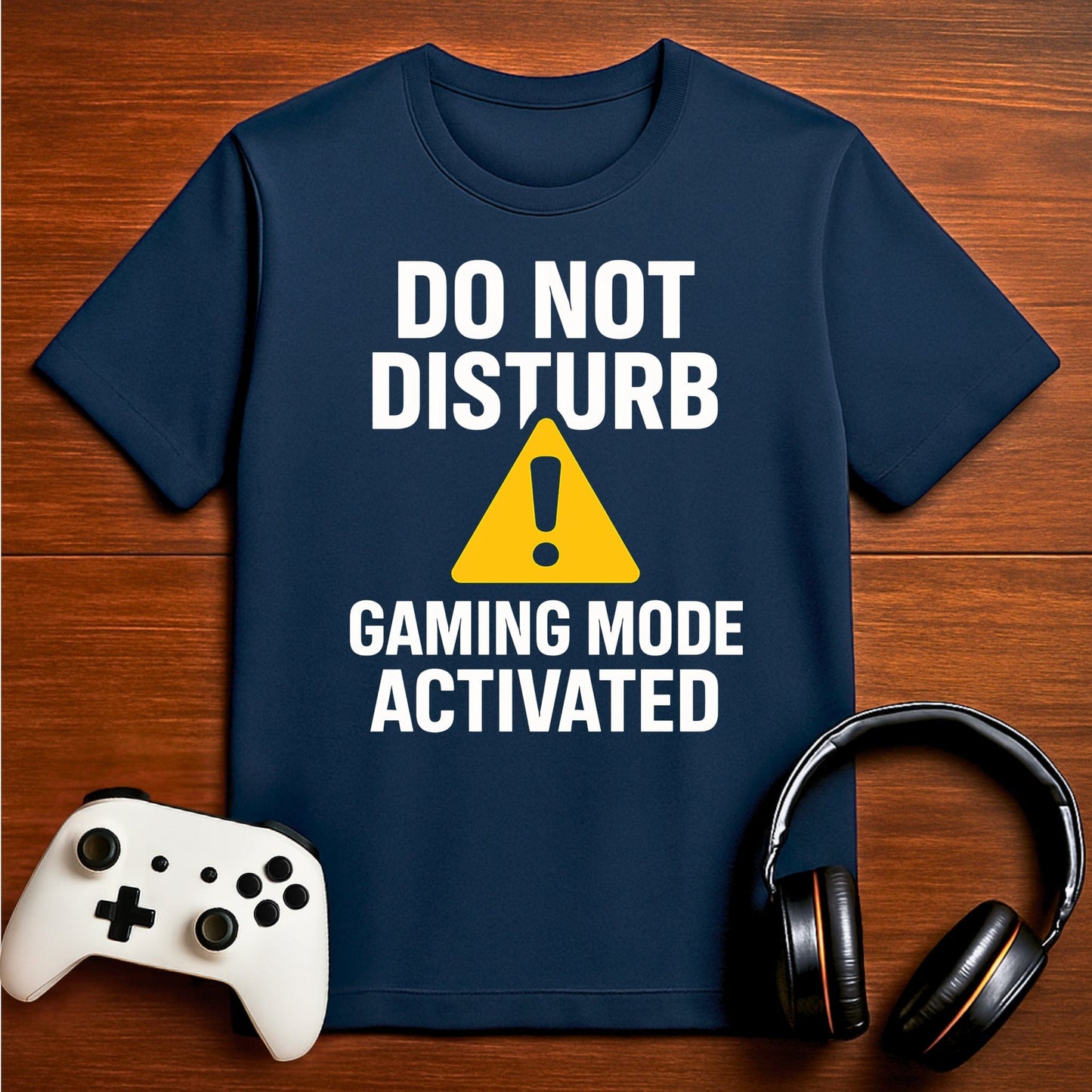T-Shirt Navy / S Gaming Zone: No Interruptions T-shirt