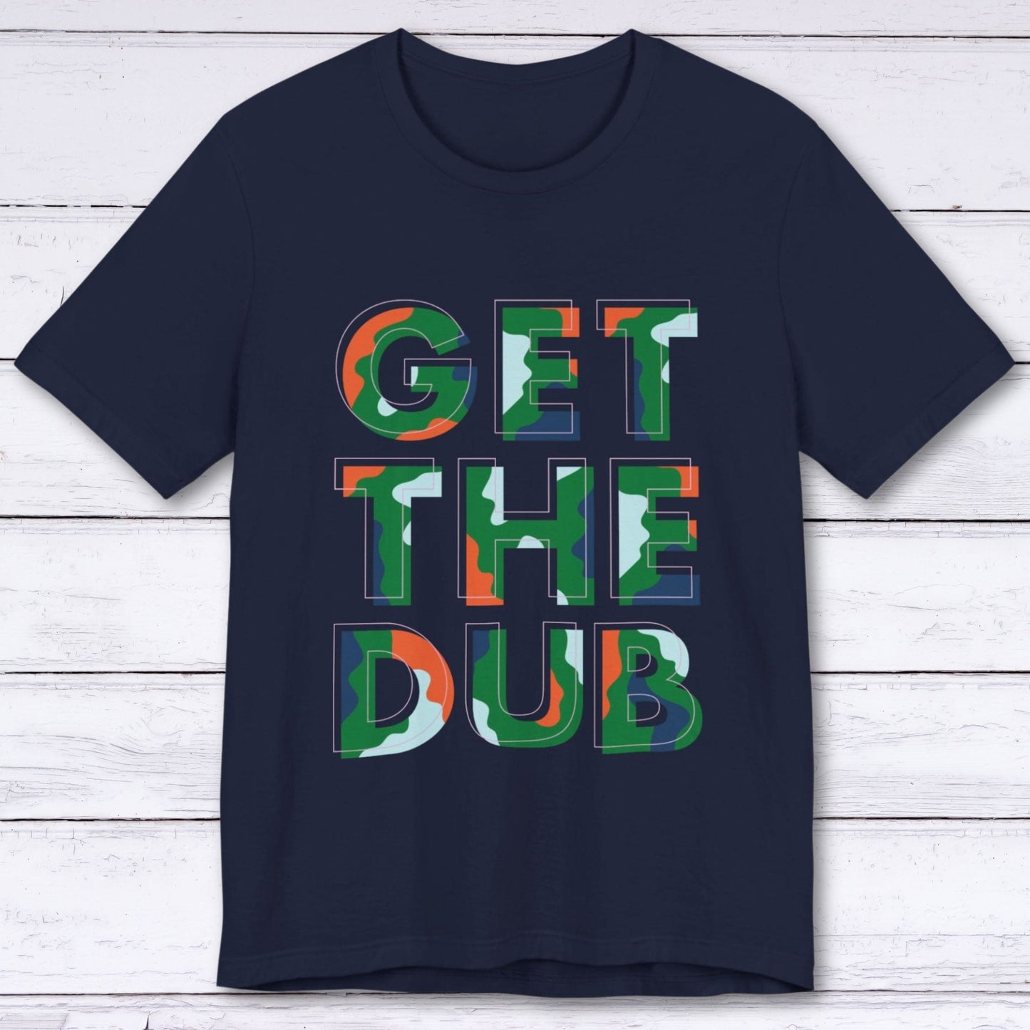 T-Shirt Navy / S Get The Dub Gamer T-shirt