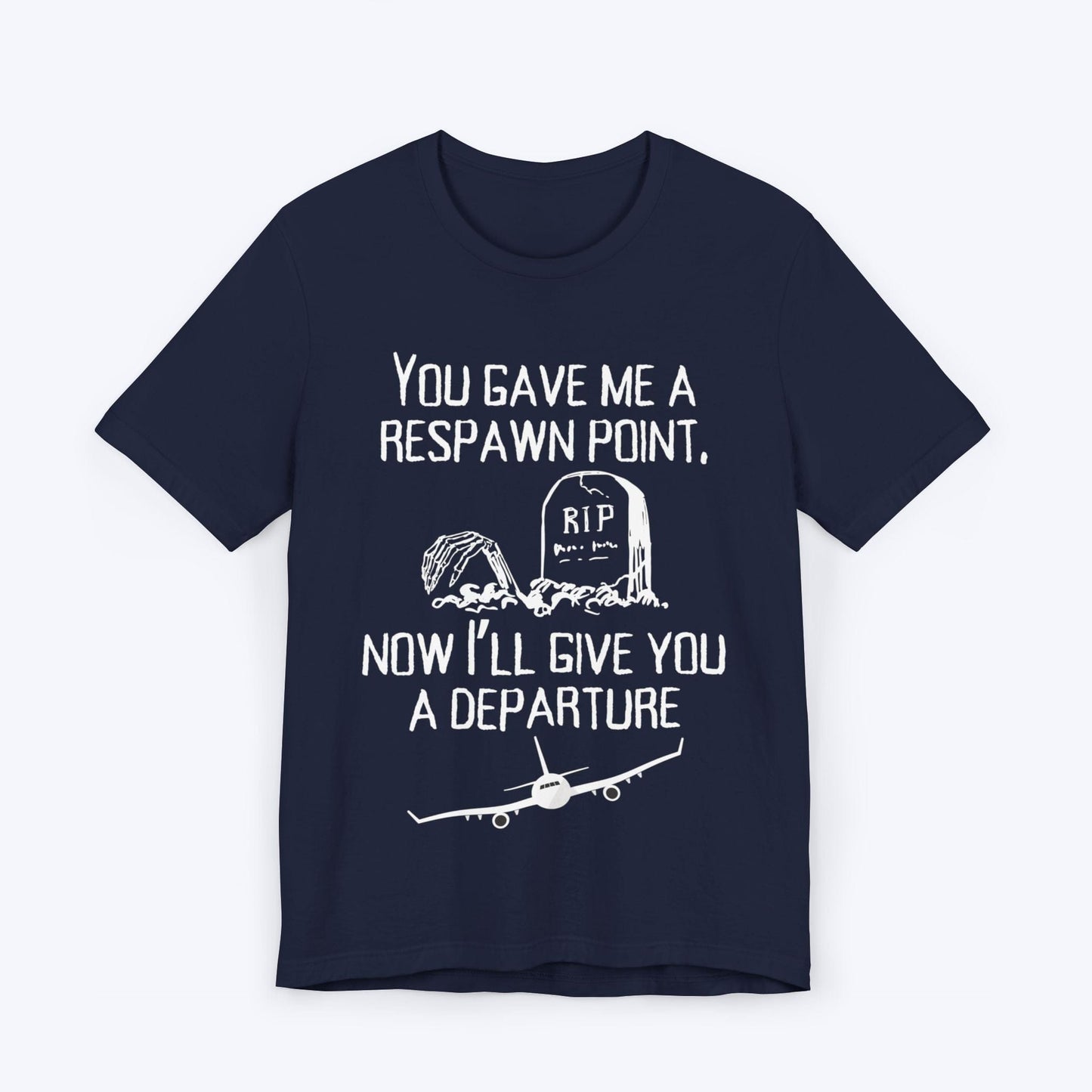 T-Shirt Navy / S Giving You a Departure T-shirt