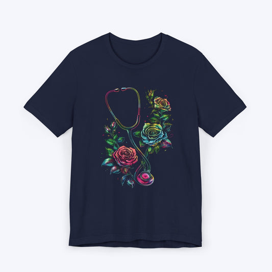 T-Shirt Navy / S Harmony Blossoms t-shirt