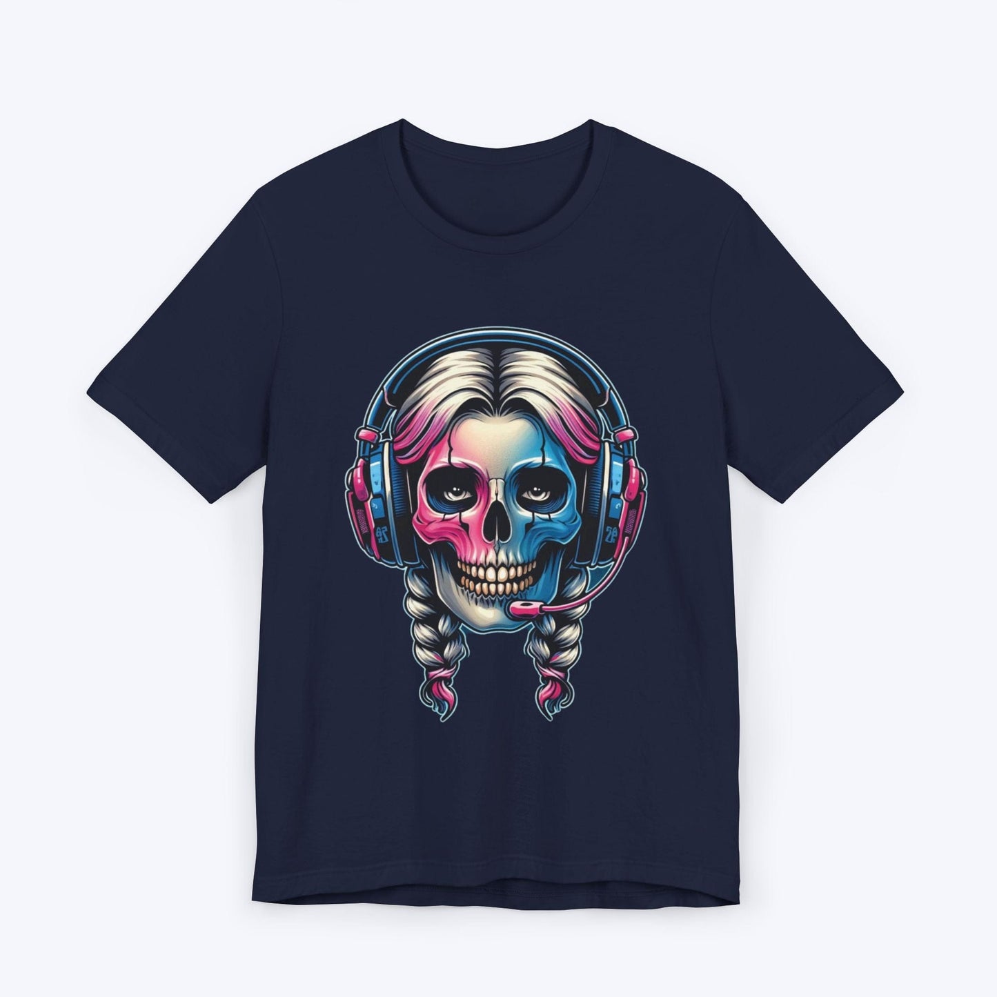 T-Shirt Navy / S Headset Haunt: Queen of Games T-shirt