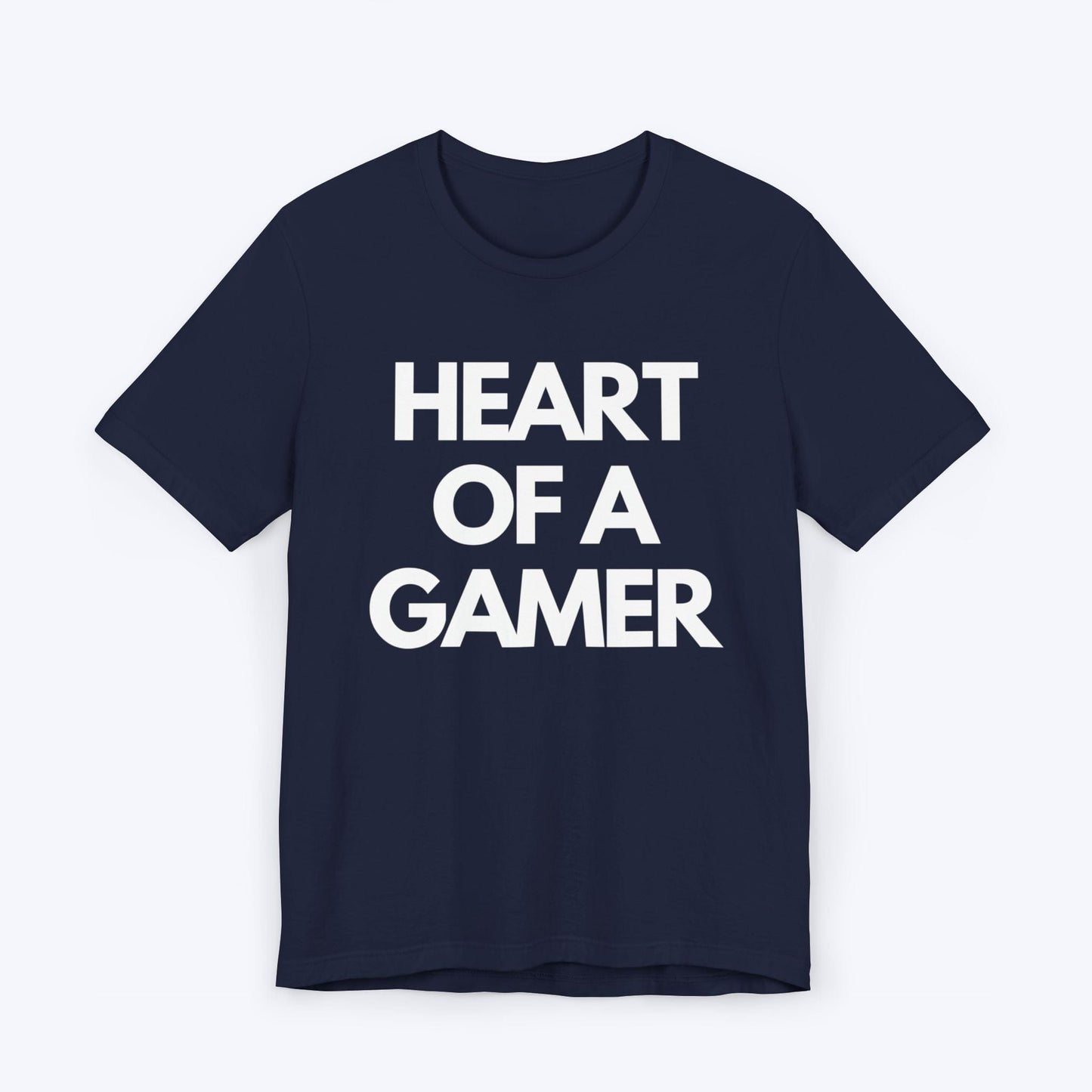 T-Shirt Navy / S Heart of a Gamer T-shirt