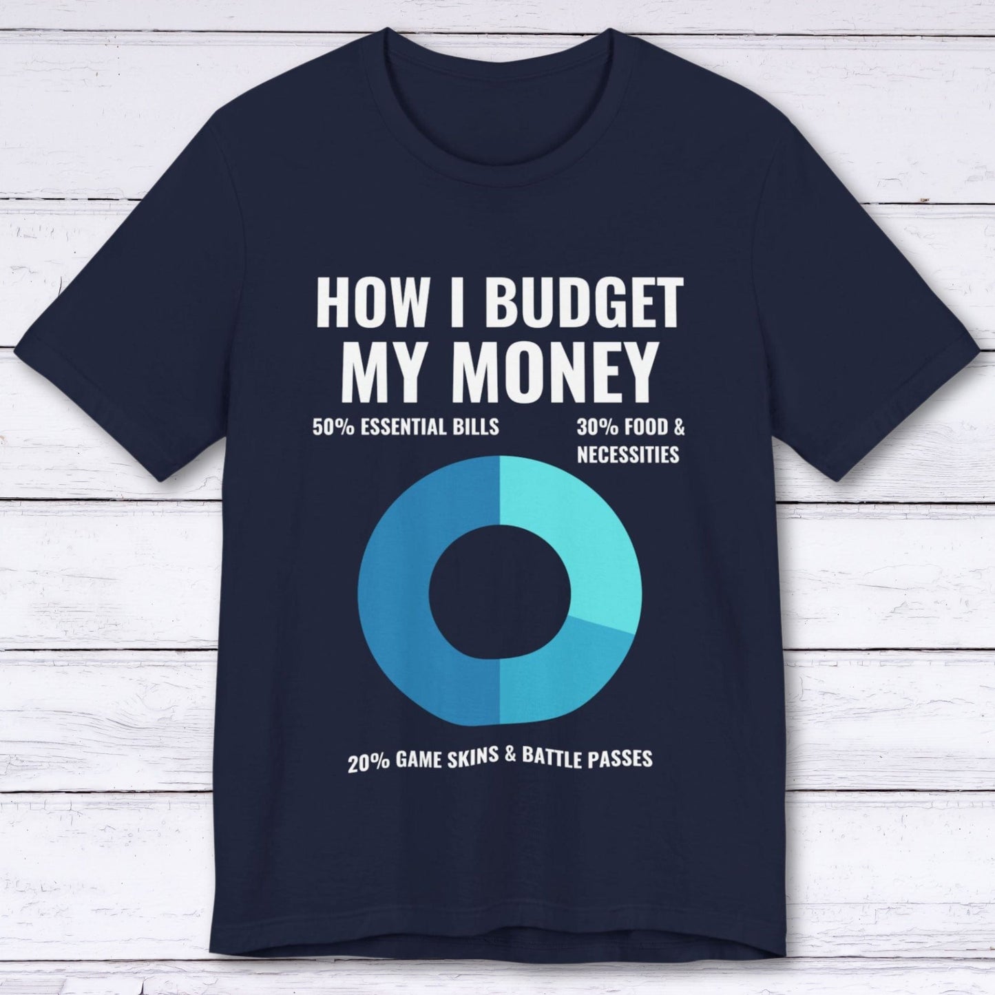 T-Shirt Navy / S How I Budget My Money T-shirt