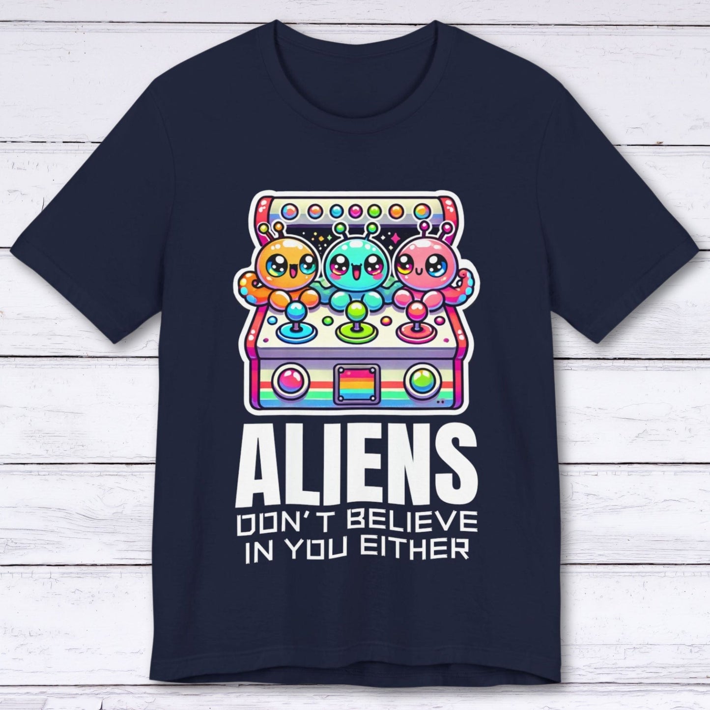 T-Shirt Navy / S Humans Don't Exist T-shirt