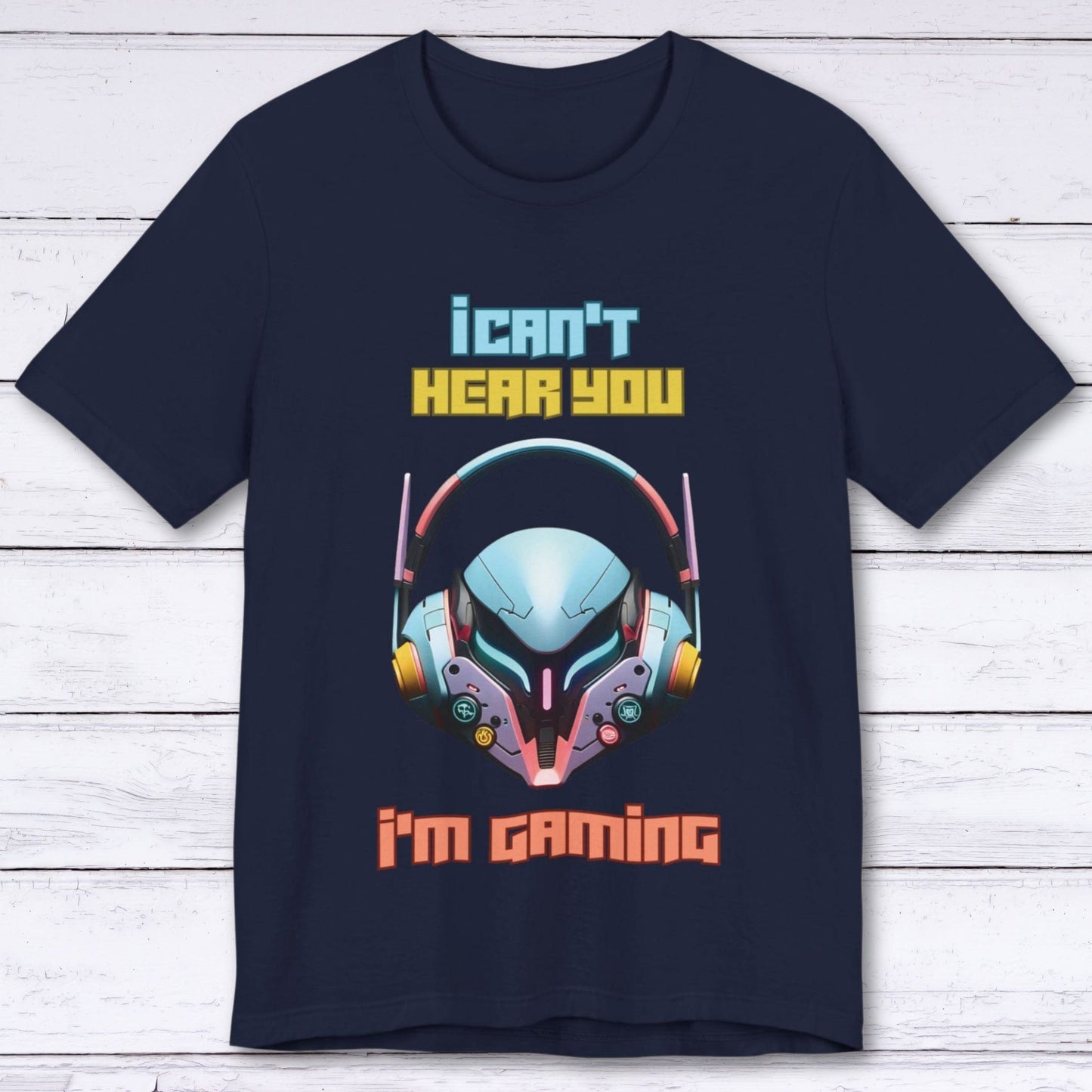 T-Shirt Navy / S Hyper Sound Helm Gamer T-shirt