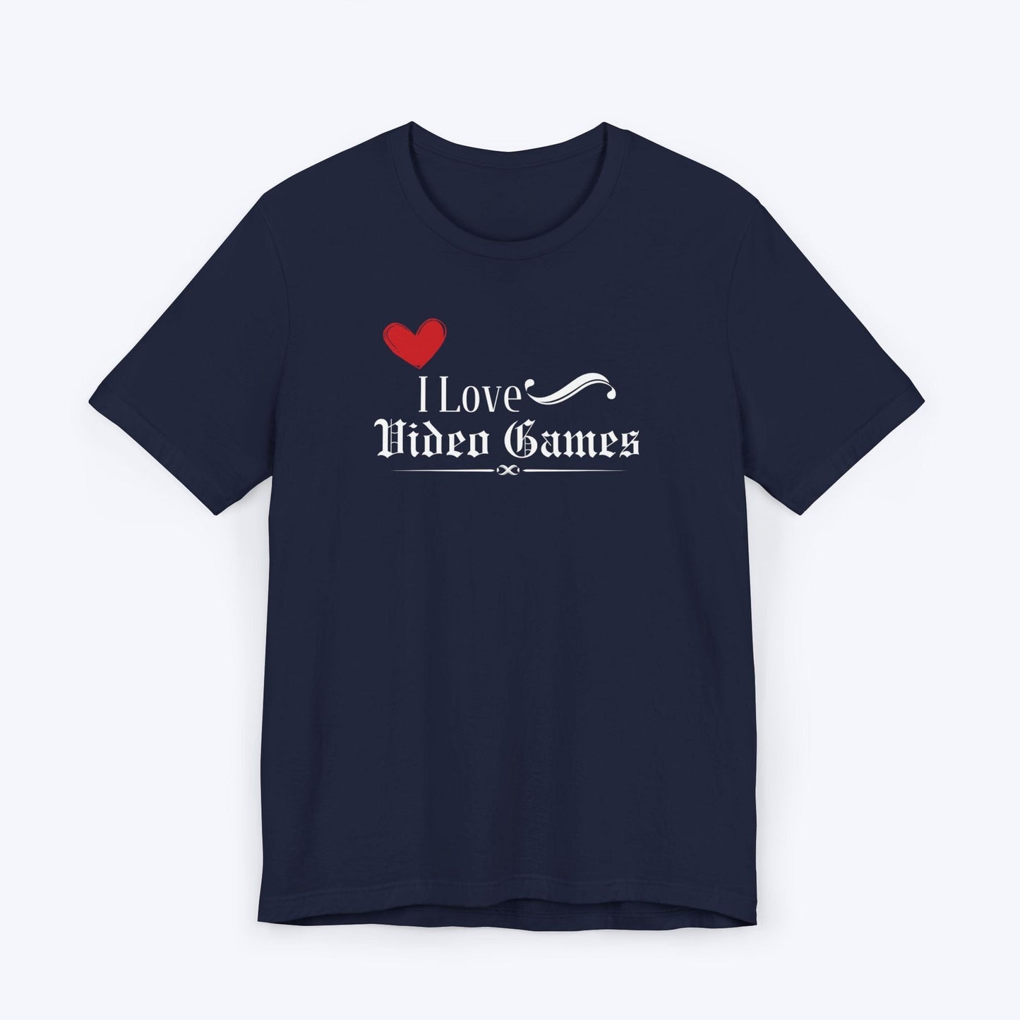 T-Shirt Navy / S I Heart Video Games T-shirt