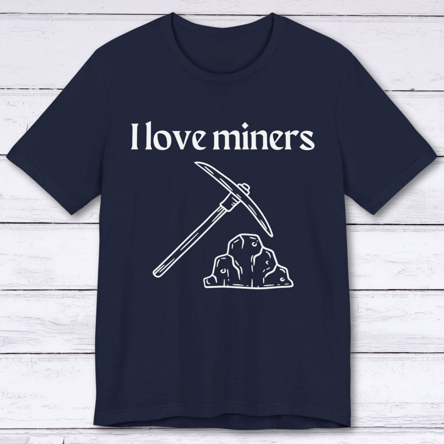 T-Shirt Navy / S I Love Miners T-shirt