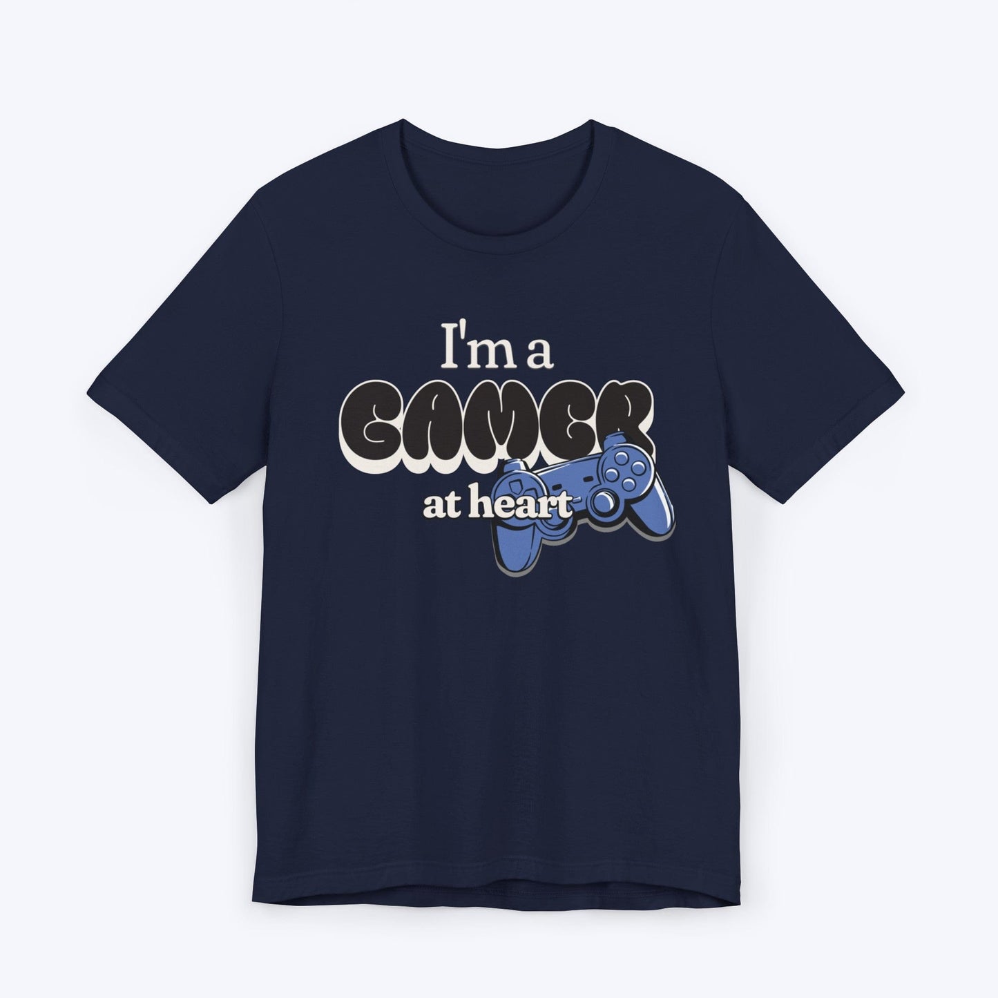 T-Shirt Navy / S I'm a Gamer at Heart (Streetwear) T-shirt