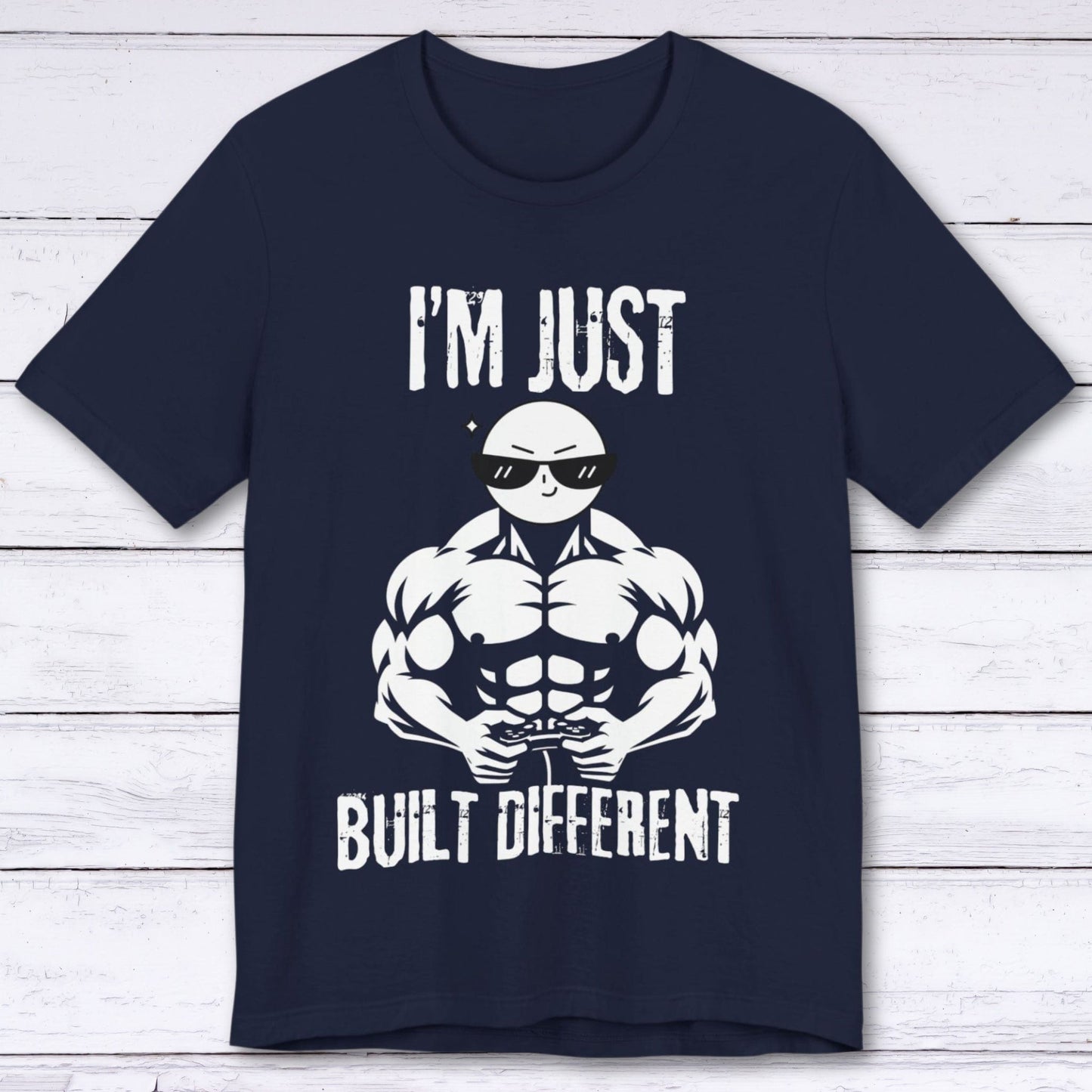 T-Shirt Navy / S I'm Just Built Different T-shirt