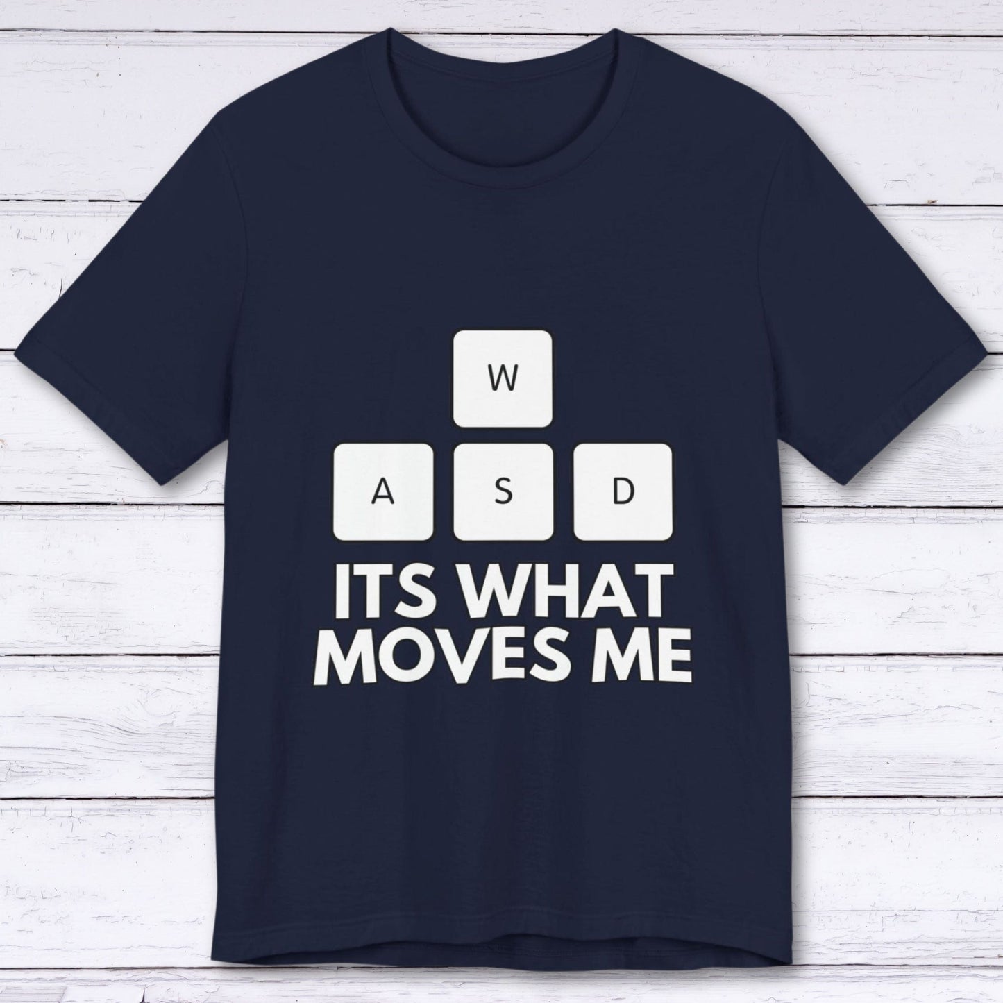 T-Shirt Navy / S It's What Moves Me (Classic Edition) T-shirt