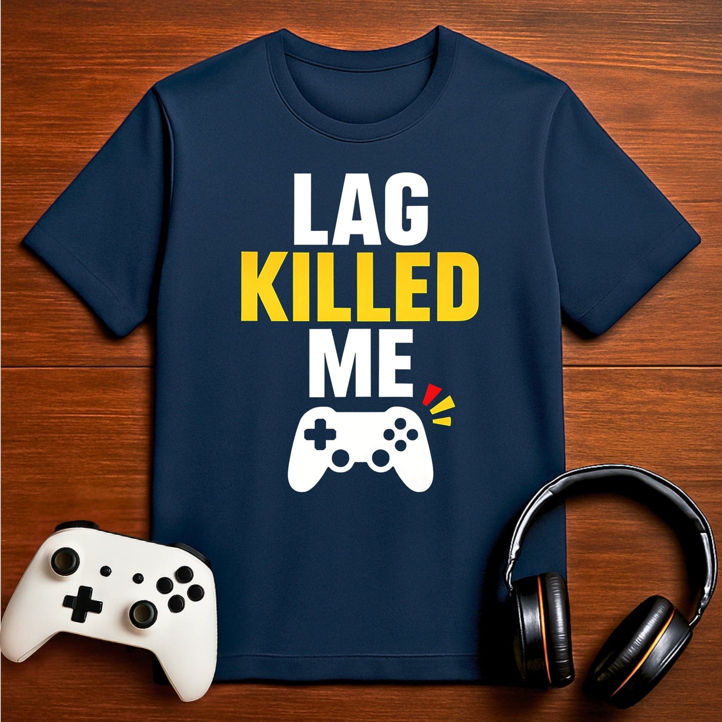 T-Shirt Navy / S It Was Lag Not Me T-shirt