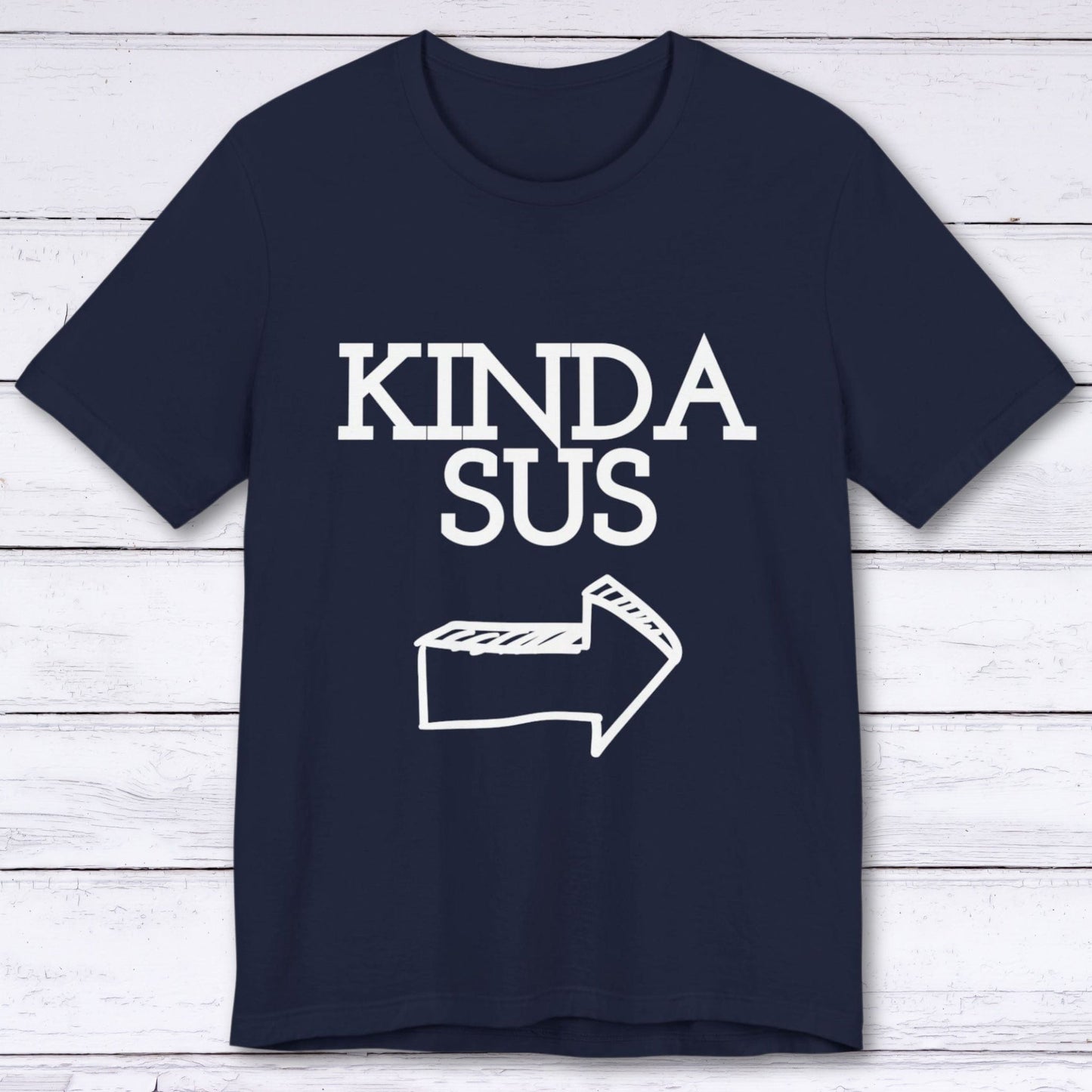 T-Shirt Navy / S Kinda Sus T-shirt