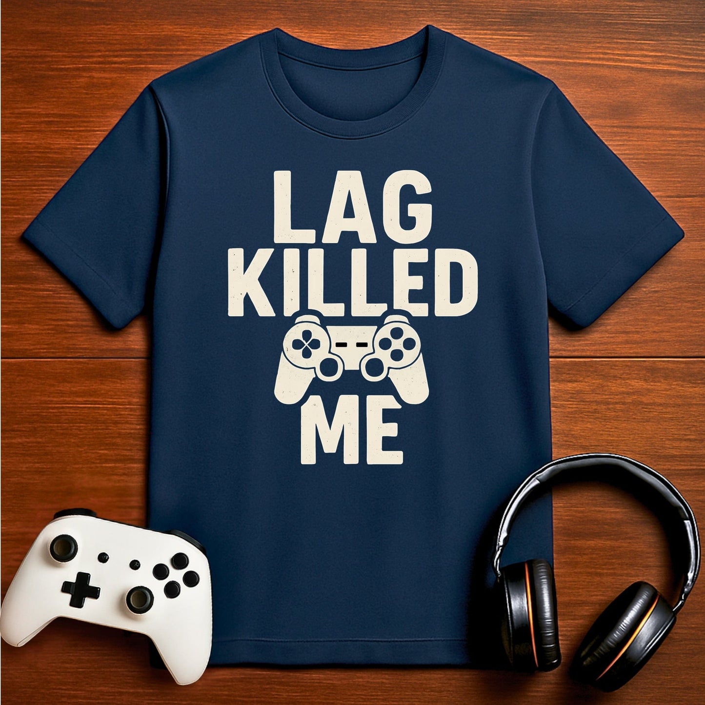 T-Shirt Navy / S Lag Got Me Again T-shirt