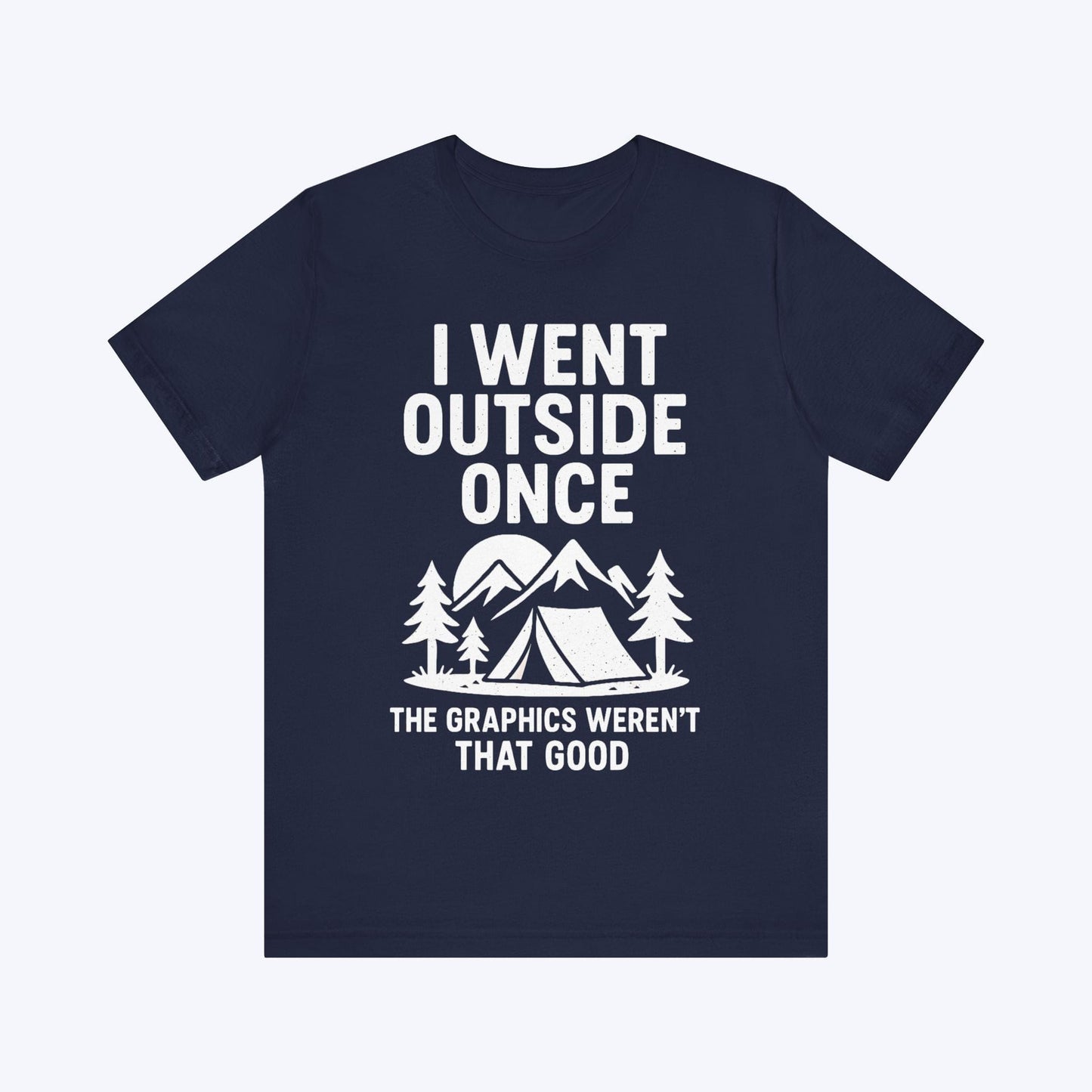 T-Shirt Navy / S Lag Outside – Retro Gamer T-shirt