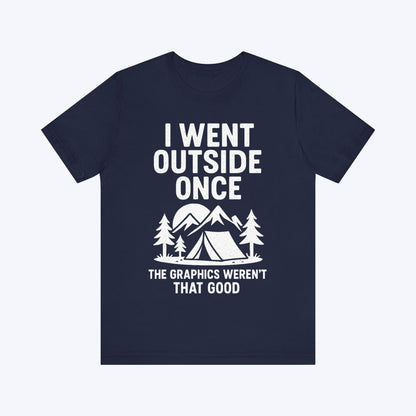 T-Shirt Navy / S Lag Outside – Retro Gamer T-shirt