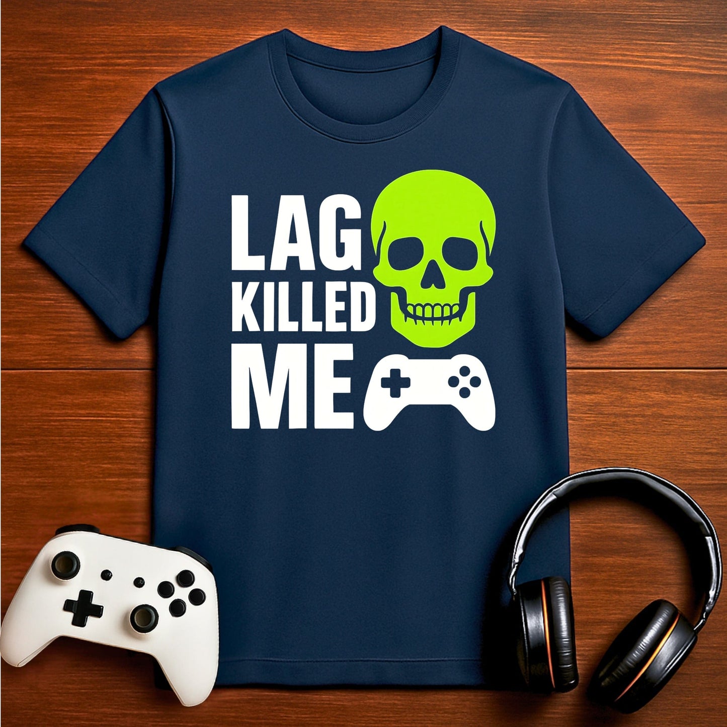 T-Shirt Navy / S Lag Ruined Everything T-shirt