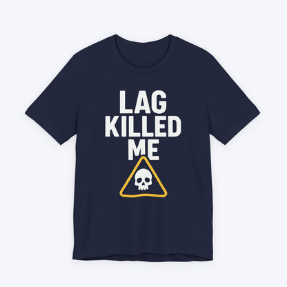 T-Shirt Navy / S Lagged Out Mid-Fight T-shirt