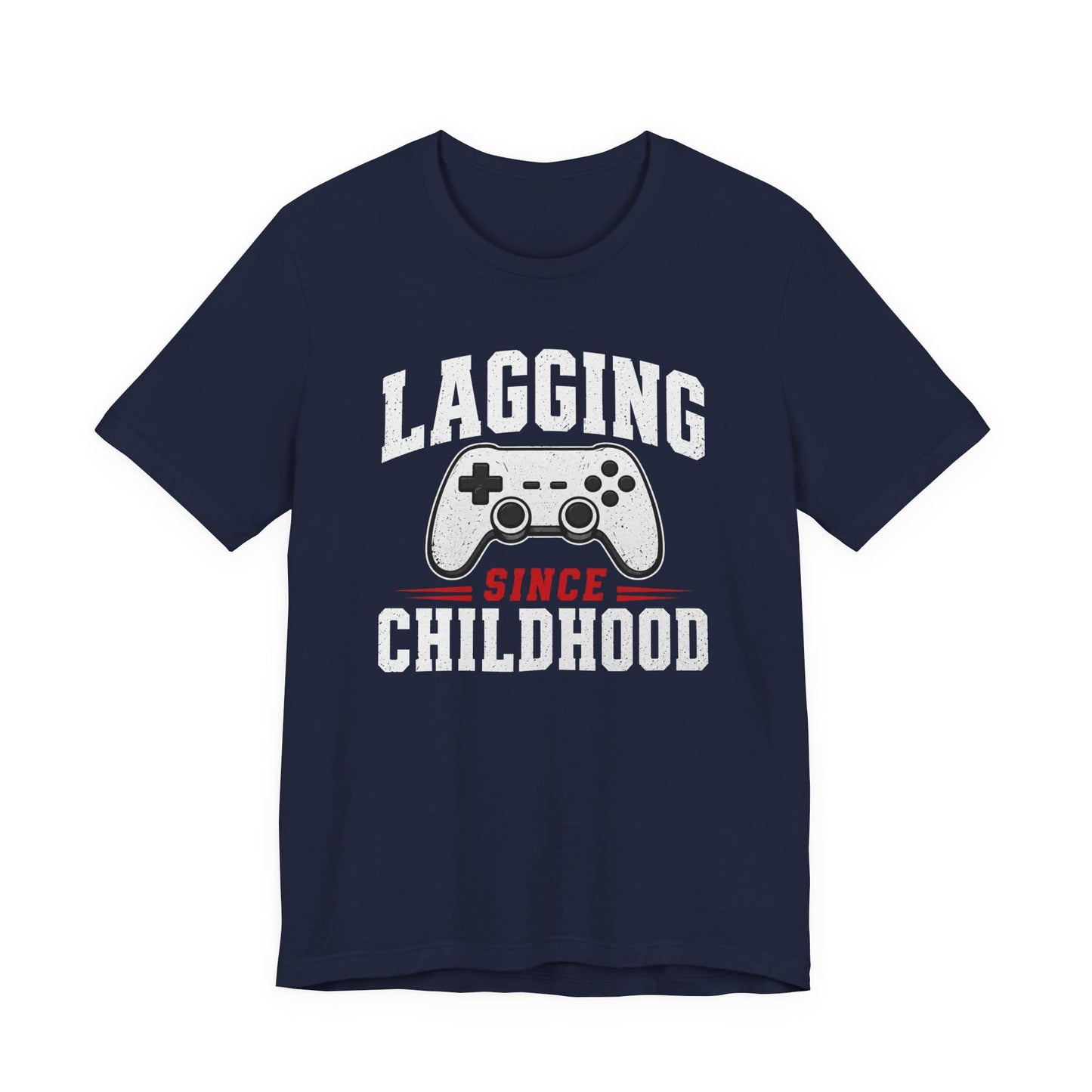 T-Shirt Navy / S Lagging Since Childhood T-shirt