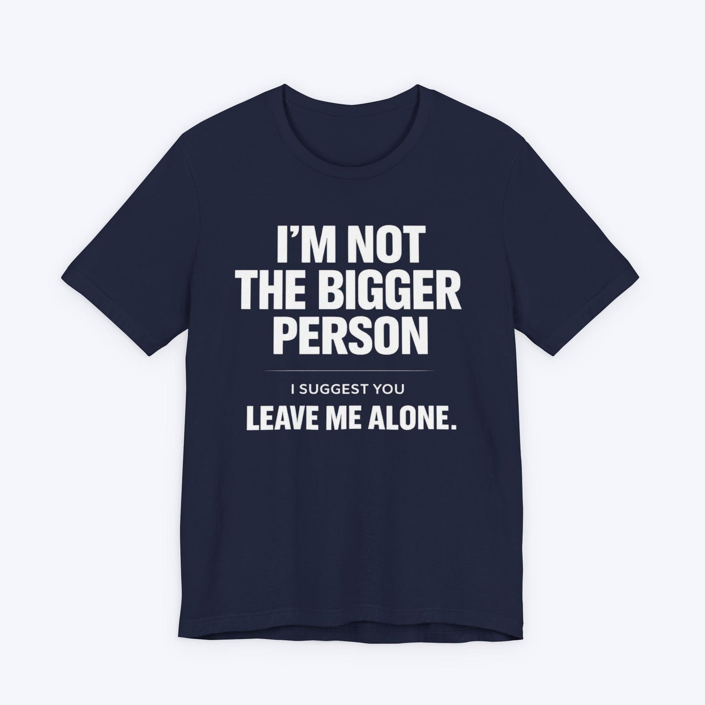 T-Shirt Navy / S Leave Me Alone T-shirt