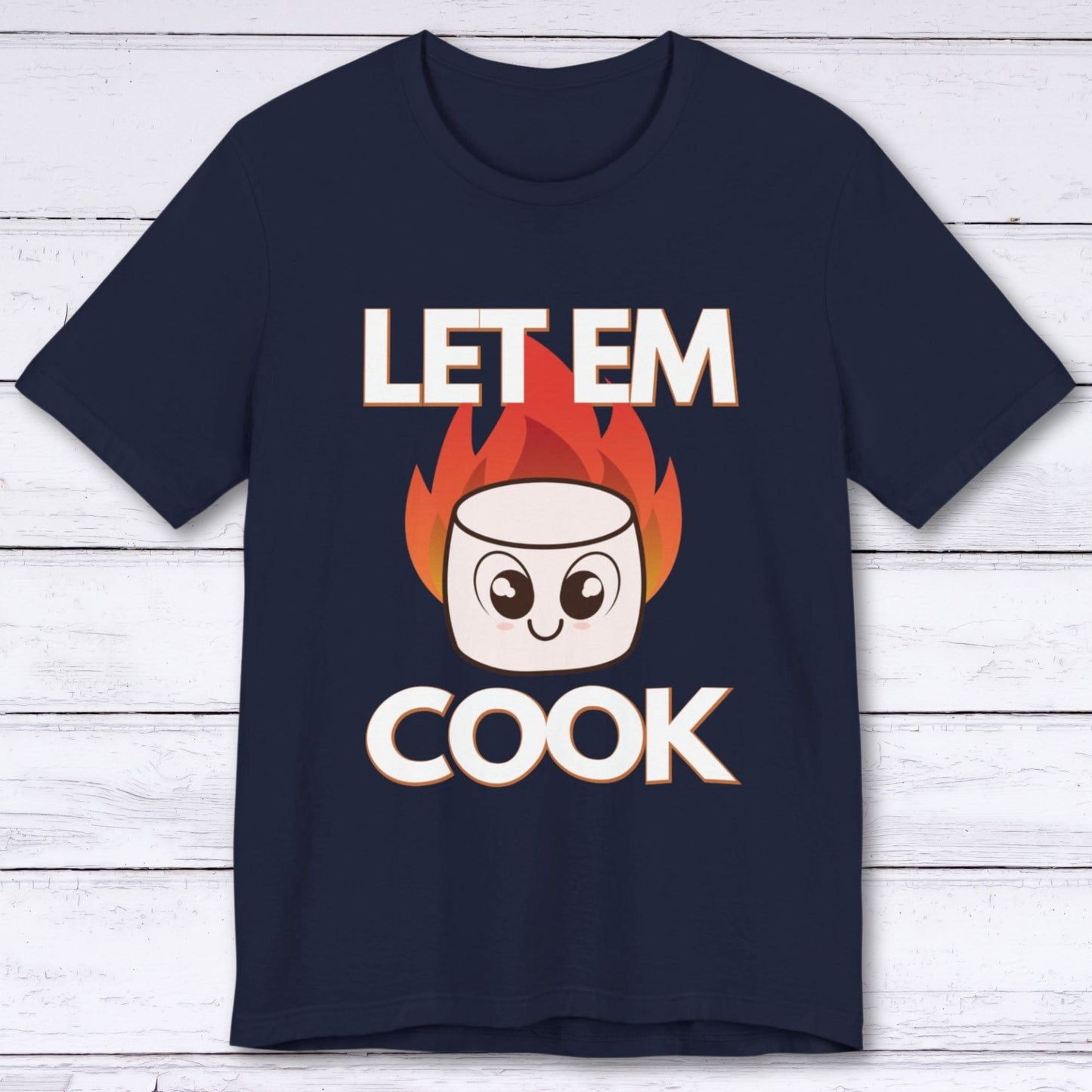 T-Shirt Navy / S Let Em Cook Gamer T-shirt