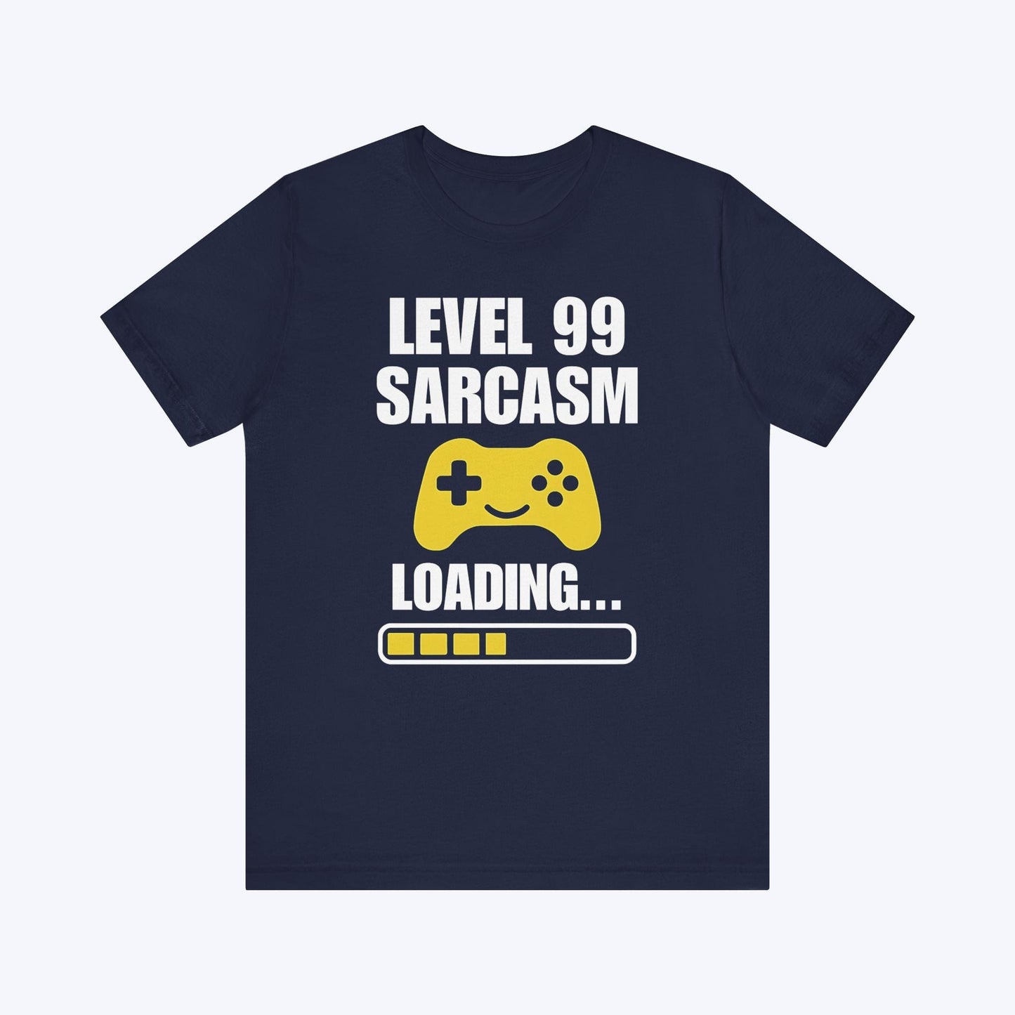 T-Shirt Navy / S Level 99 Sarcasm Loading T-shirt
