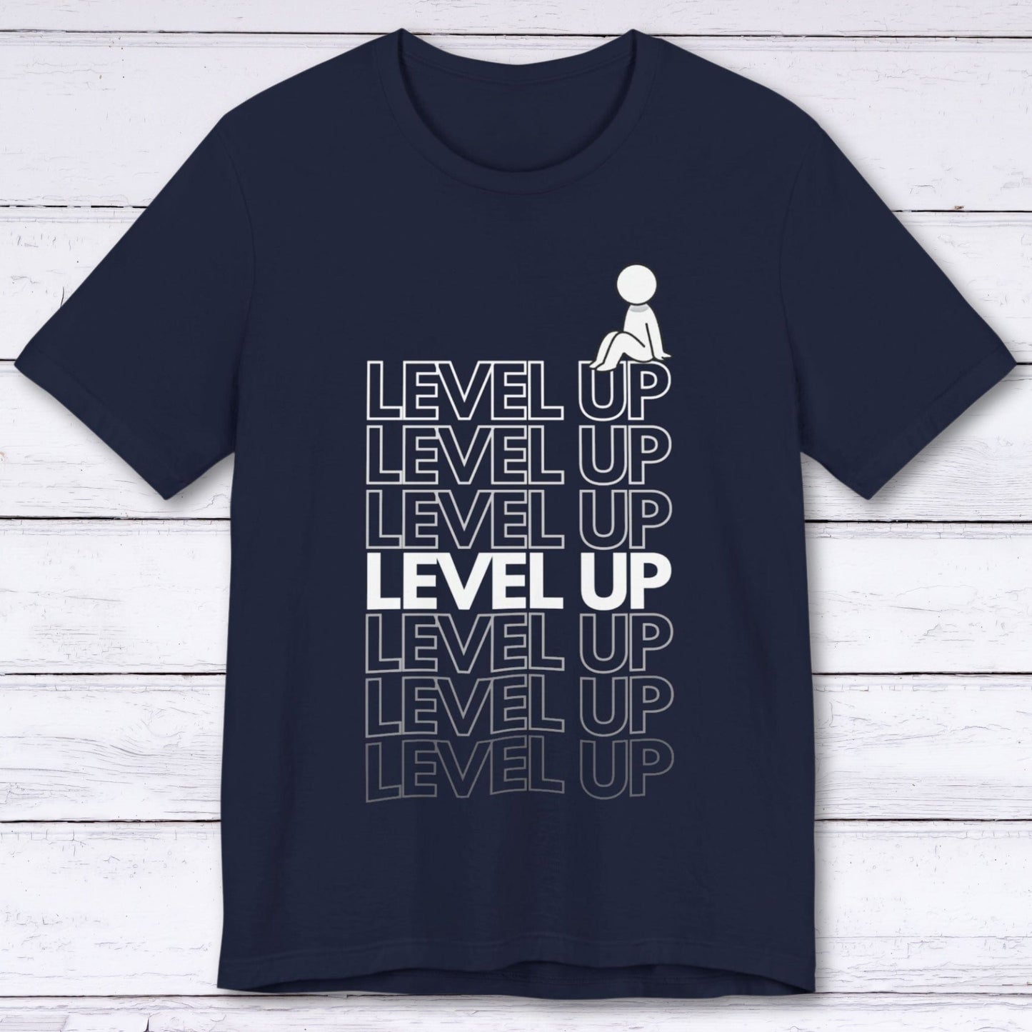 T-Shirt Navy / S Level Up Gamer T-shirt