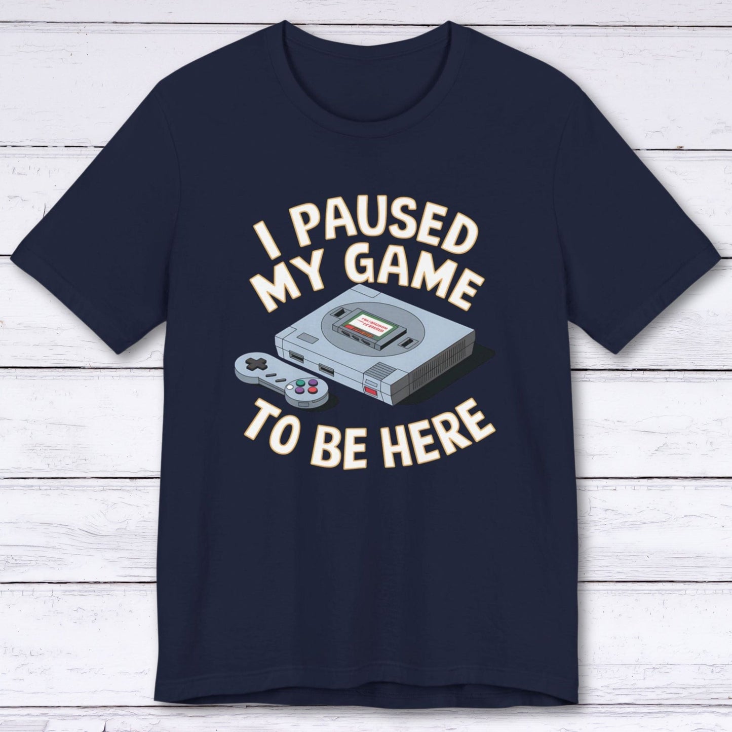 T-Shirt Navy / S Life > Game (Temporarily) T-shirt