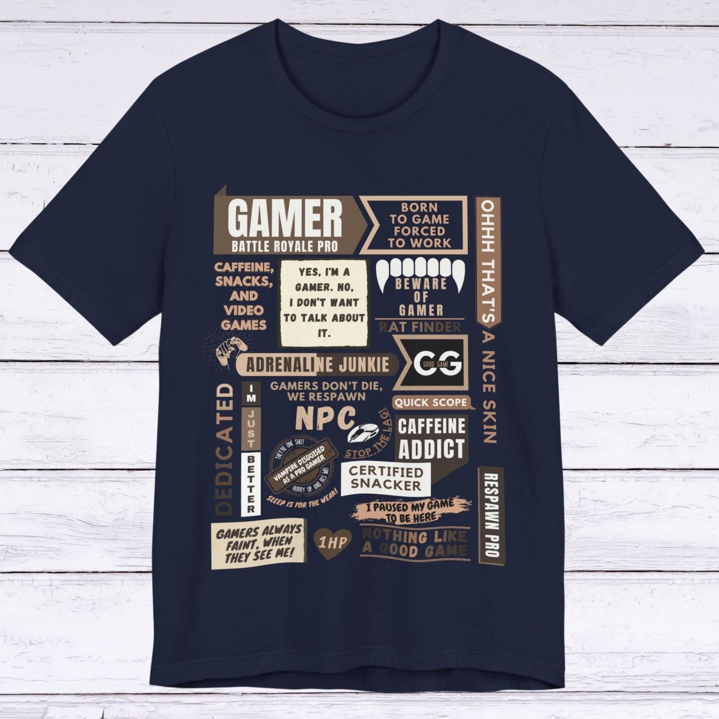 T-Shirt Navy / S Life of a Gamer T-shirt