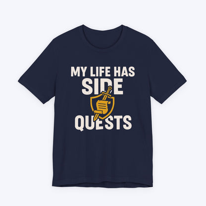 T-Shirt Navy / S Life of Side Quests T-shirt