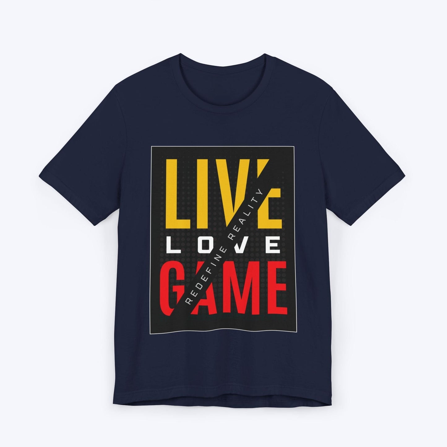 T-Shirt Navy / S Live, Love, Game T-shirt