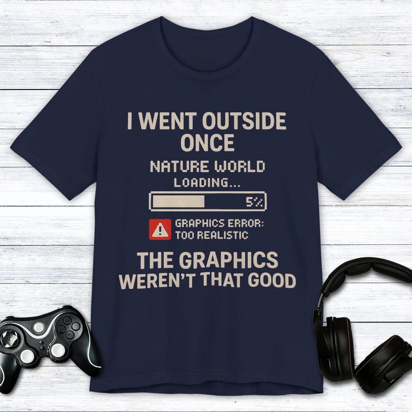 T-Shirt Navy / S Loading Real World T-shirt