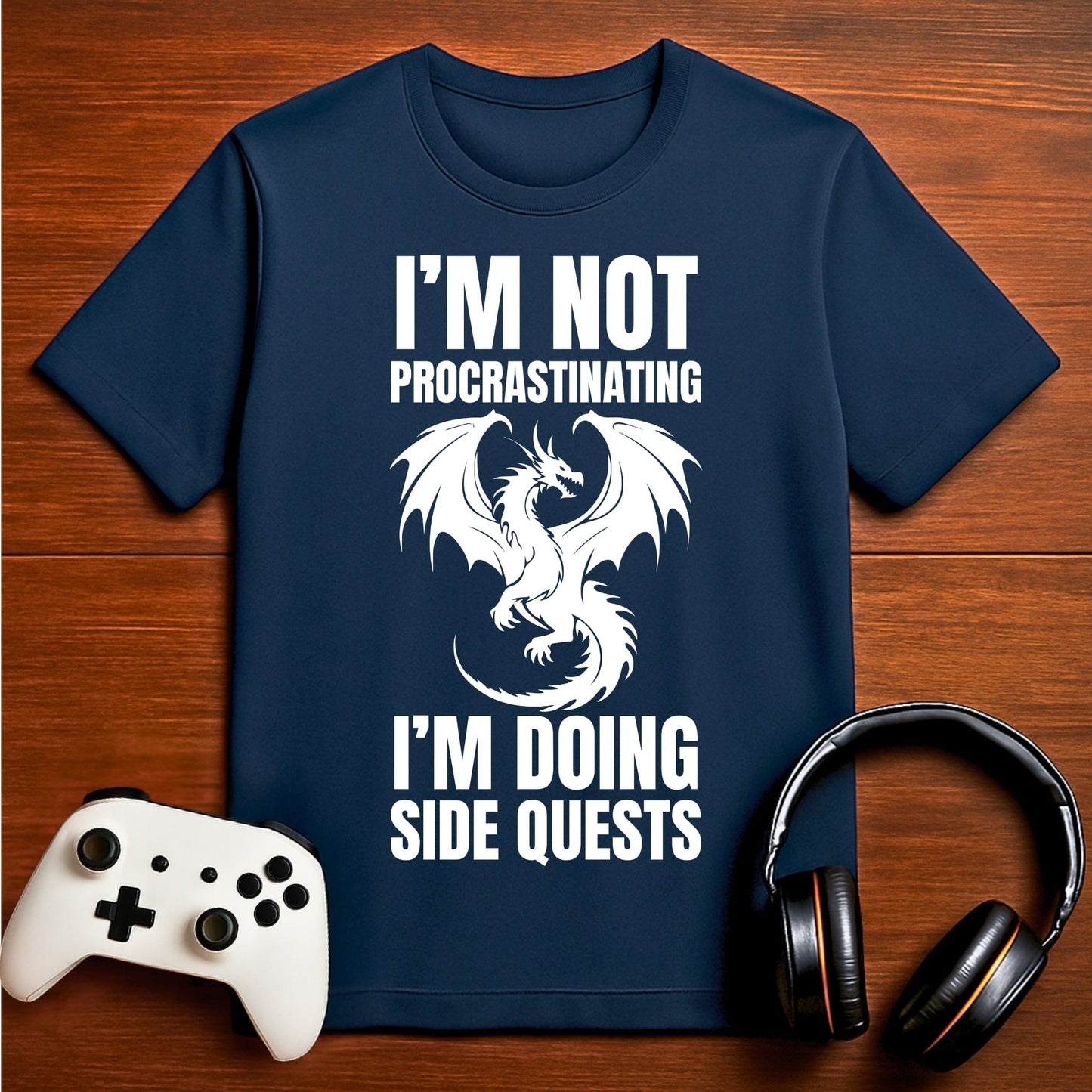 T-Shirt Navy / S Master of Side Quests T-shirt