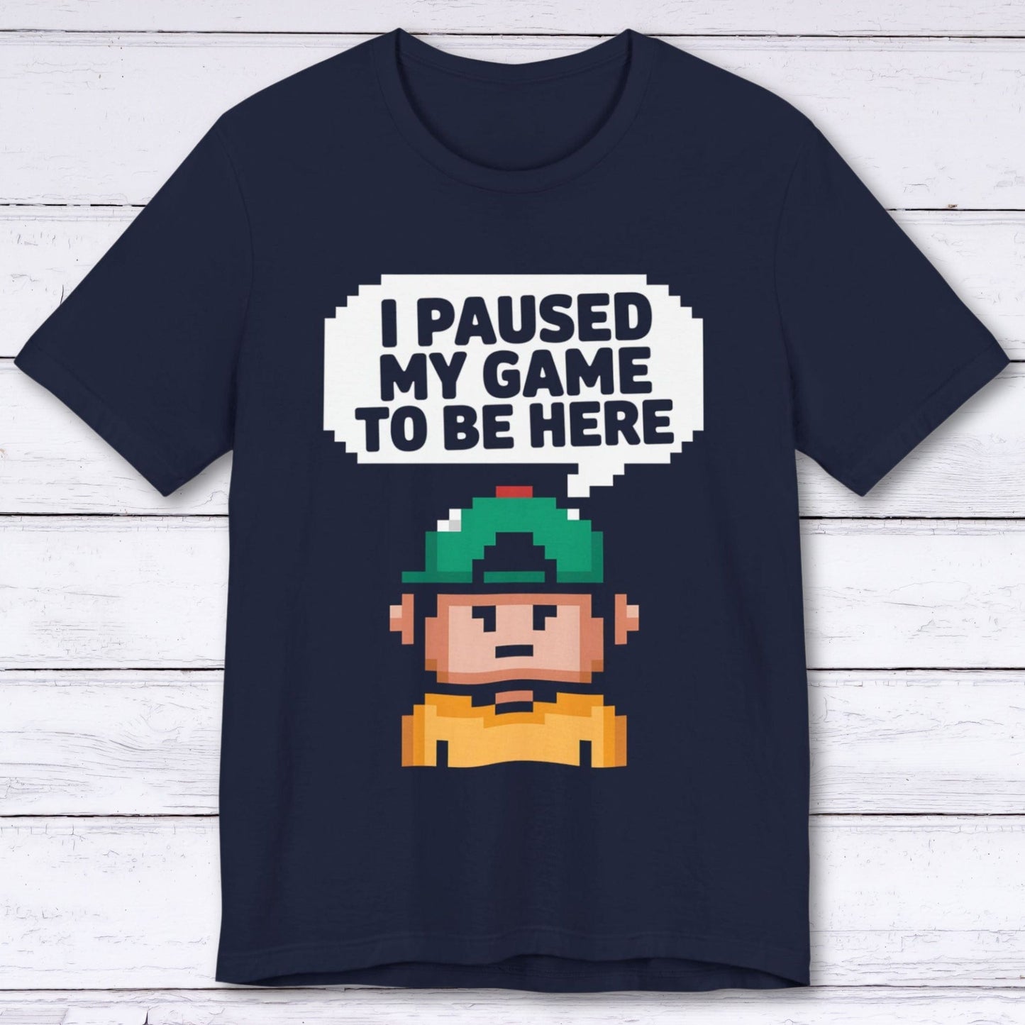 T-Shirt Navy / S My Game is Waiting T-shirt