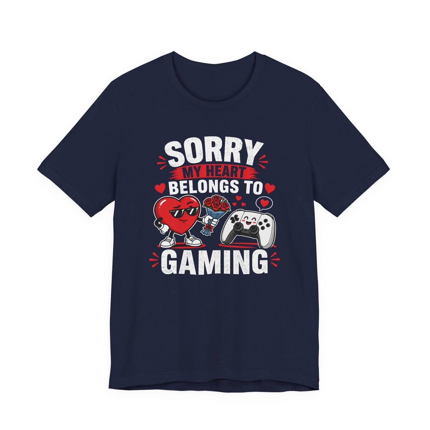 T-Shirt Navy / S My Heart Chose Gaming T-shirt