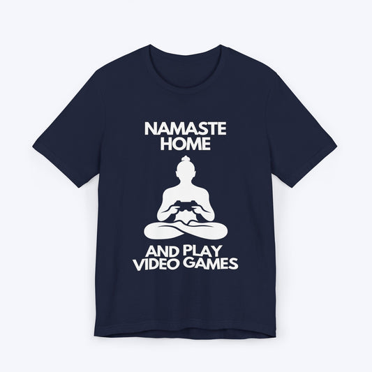 T-Shirt Navy / S Namaste Home "Original" Gamer T-shirt
