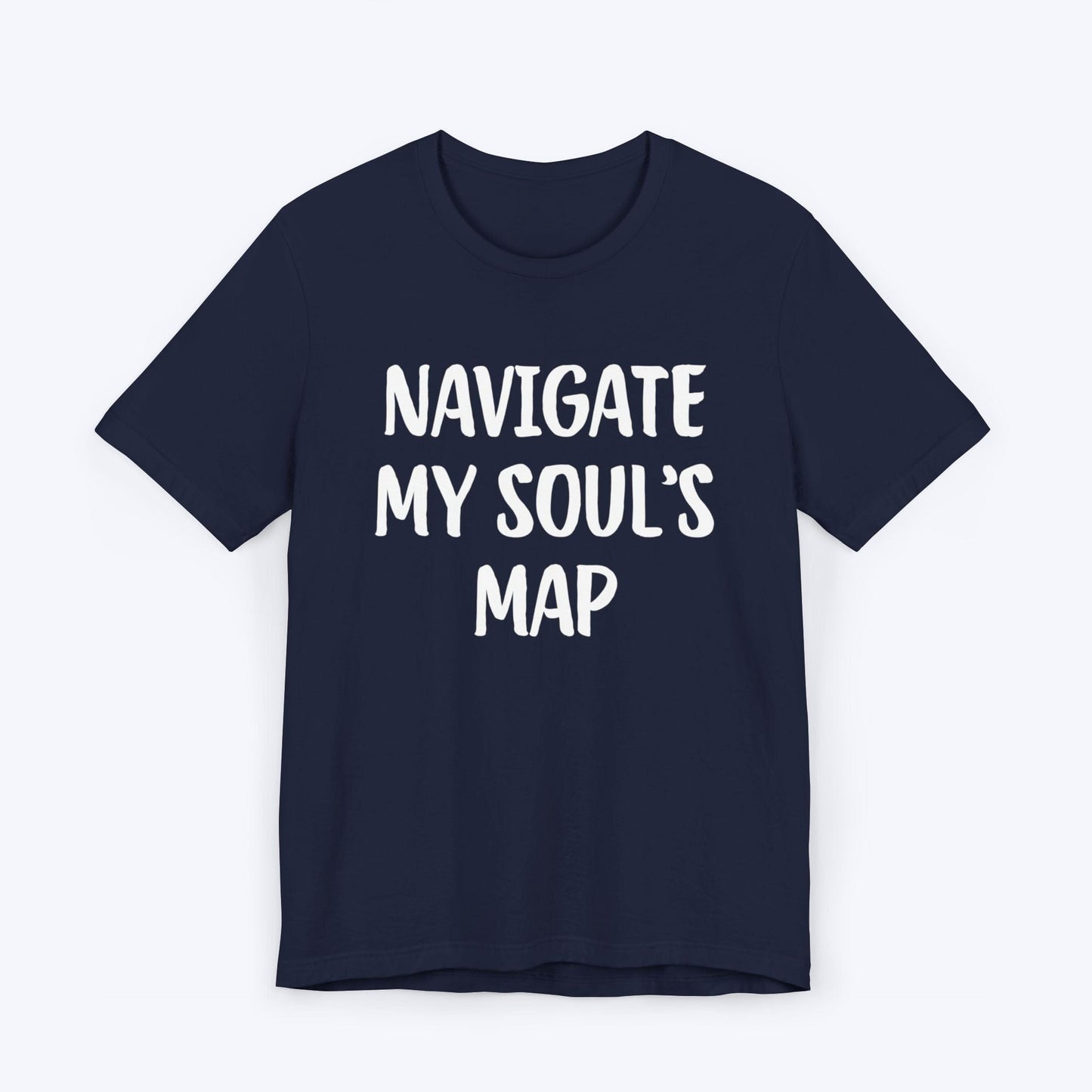 T-Shirt Navy / S Navigate My Soul's Map T-shirt