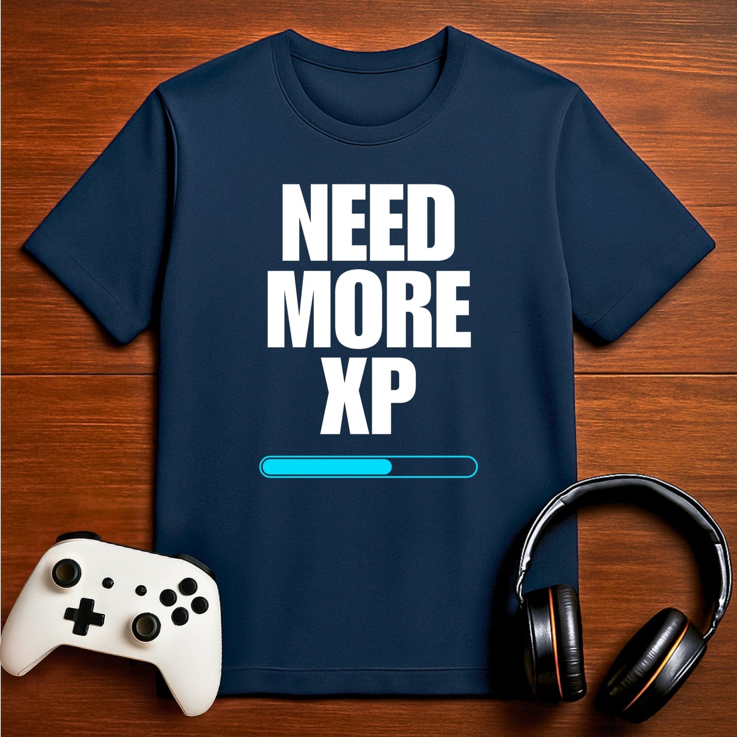 T-Shirt Navy / S Need More XP T-shirt