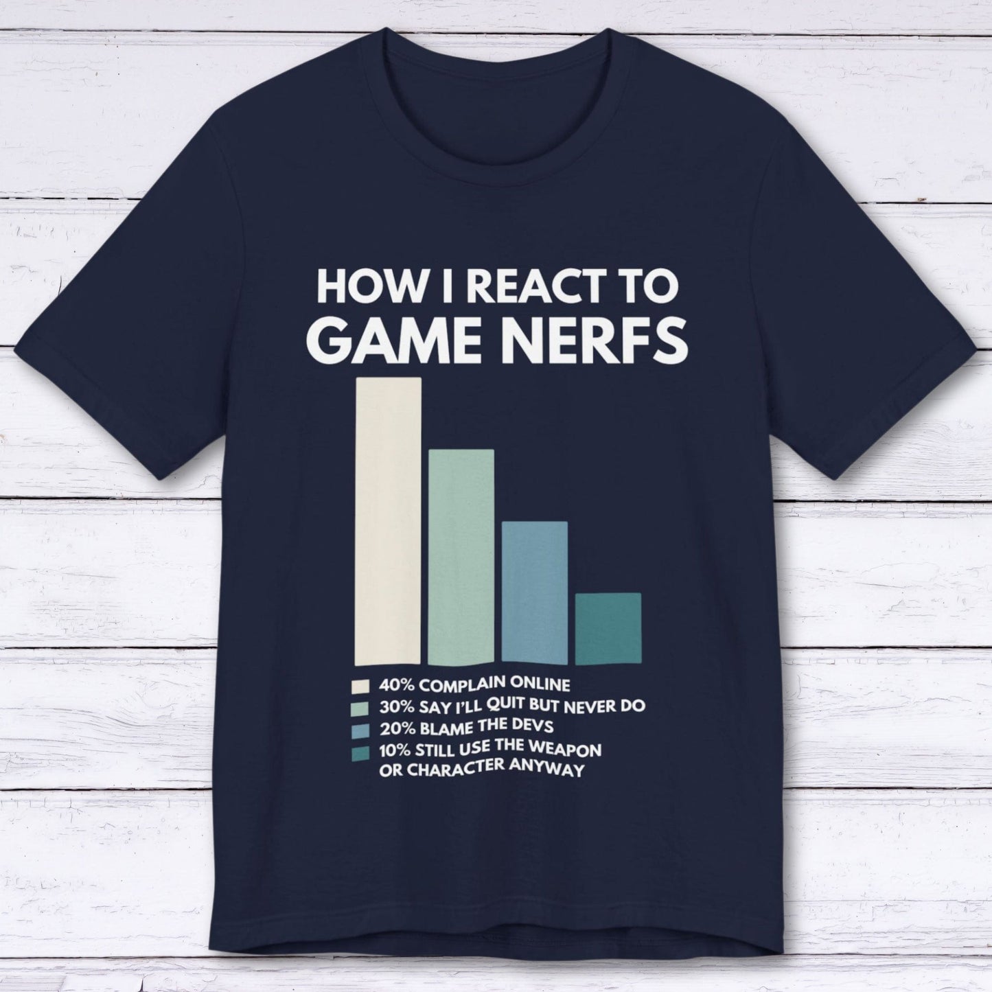 T-Shirt Navy / S Nerfed and Annoyed T-shirt