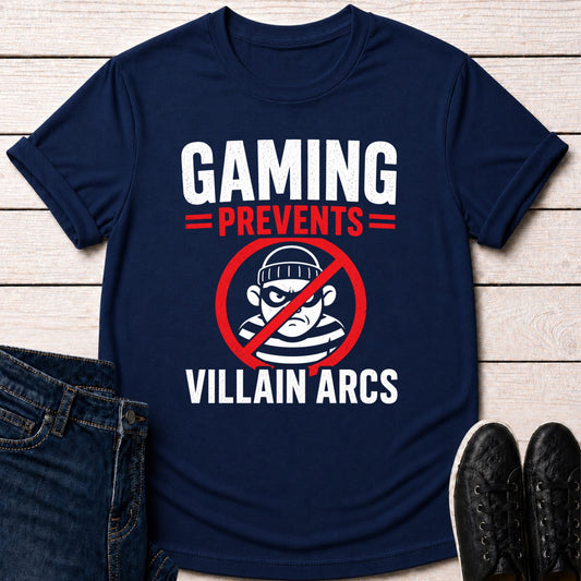 T-Shirt Navy / S No Villains T-shirt