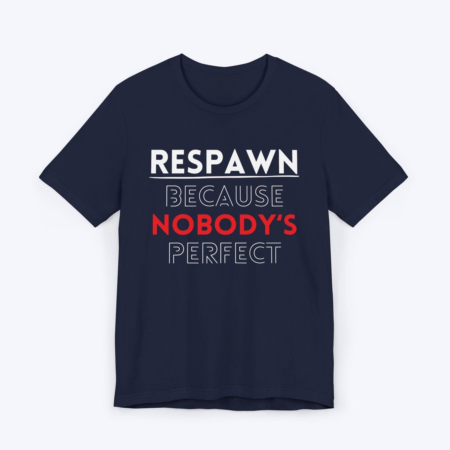 T-Shirt Navy / S Nobody's Perfect Gamer T-shirt