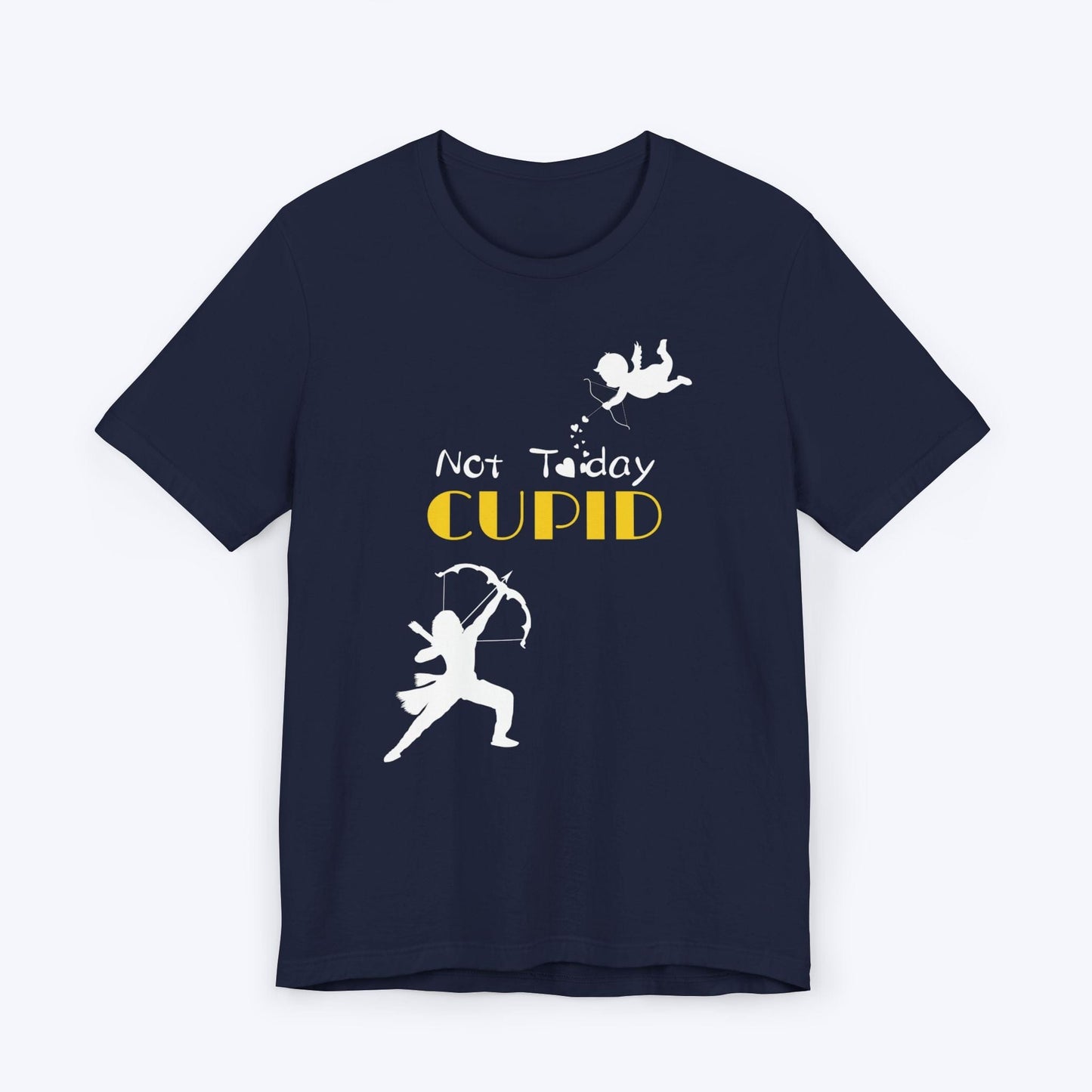 T-Shirt Navy / S Not Today Cupid T-shirt