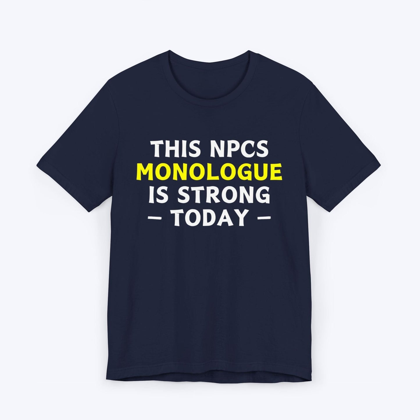 T-Shirt Navy / S NPC Monologue T-shirt