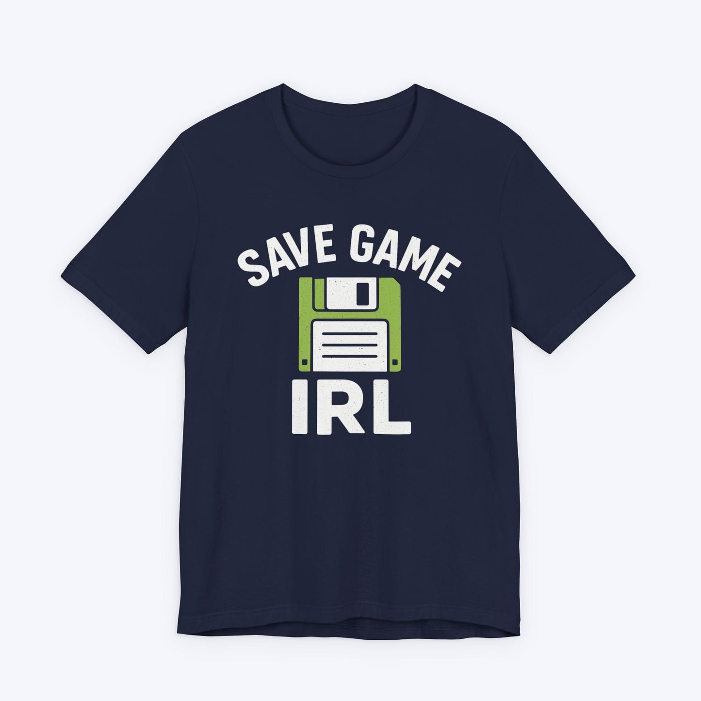T-Shirt Navy / S Old School Game Save T-shirt
